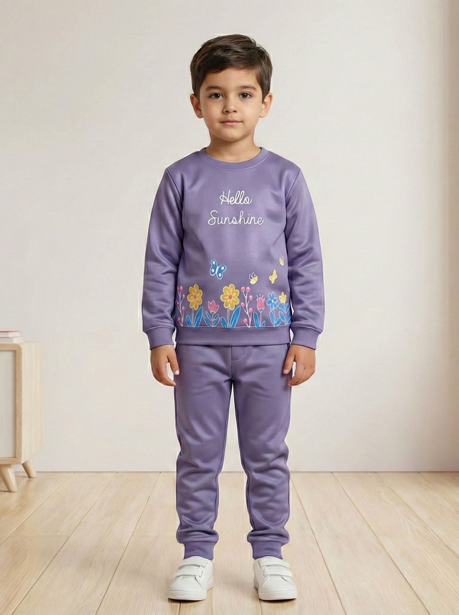 Children's Floral Print Outfit