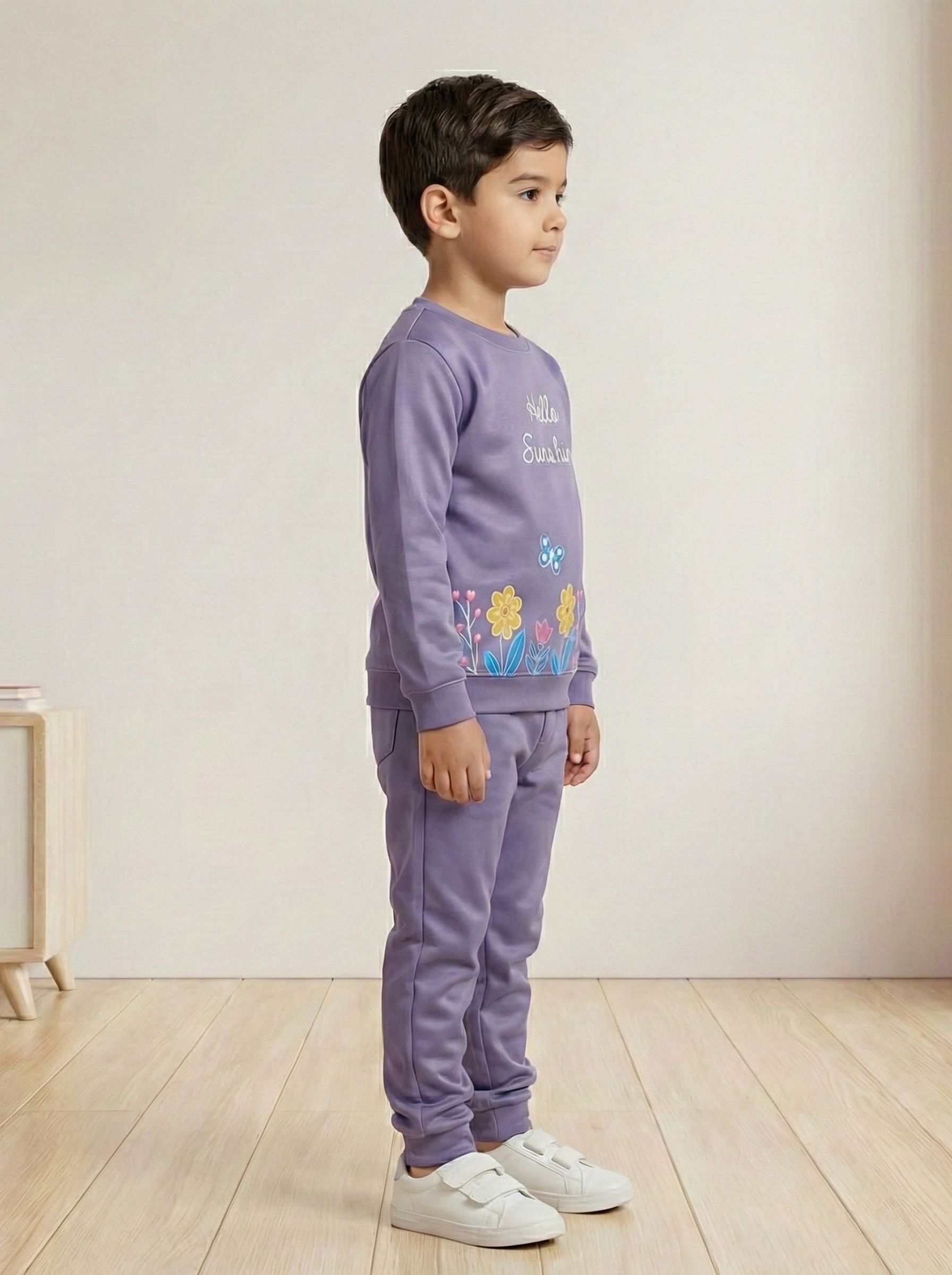 Children's Floral Print Outfit