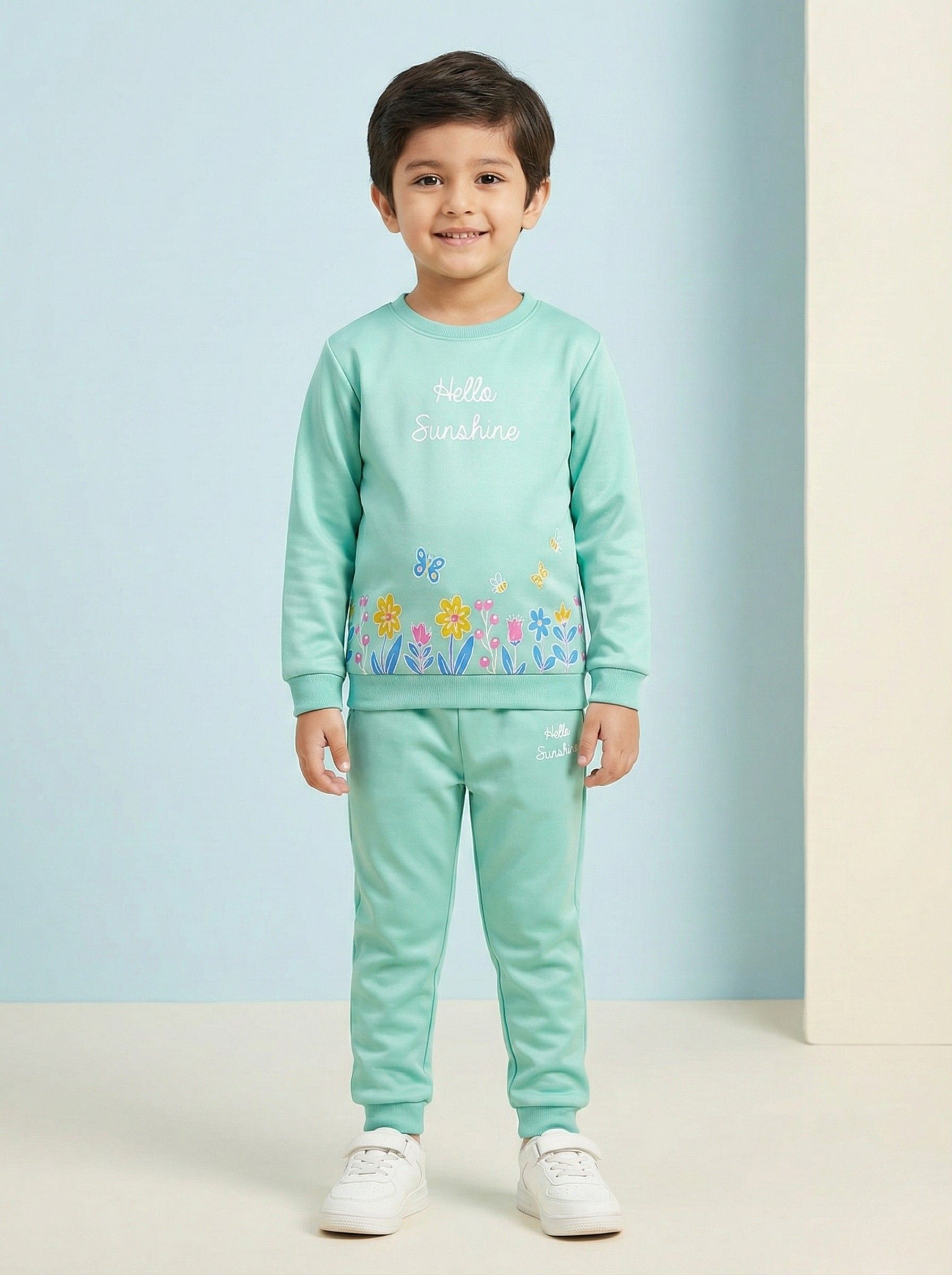 Mint Green Kids Tracksuit