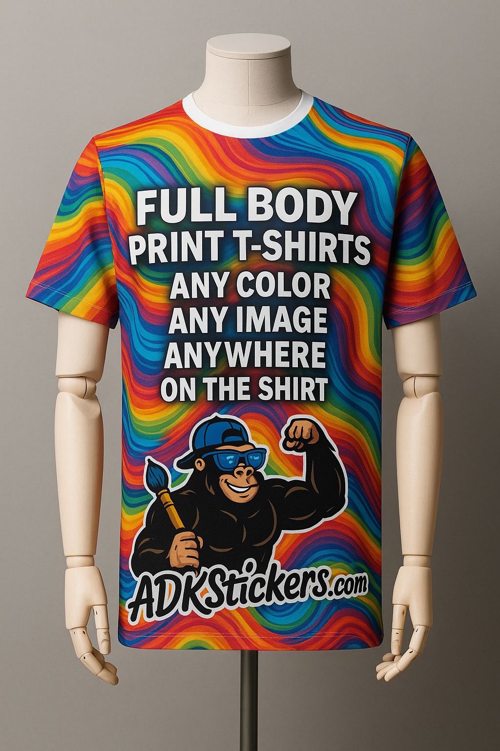 All-Over Print Custom T-Shirts