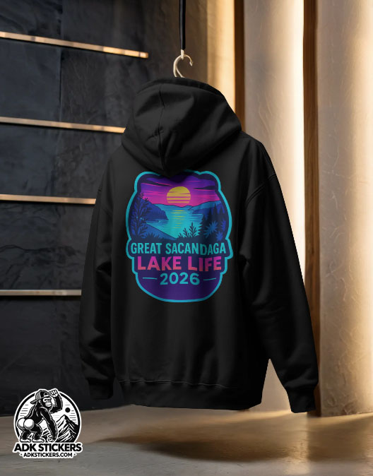 Great Sacandaga Lake Life Hoodie 2026 – Hadley Overlook Hoodie