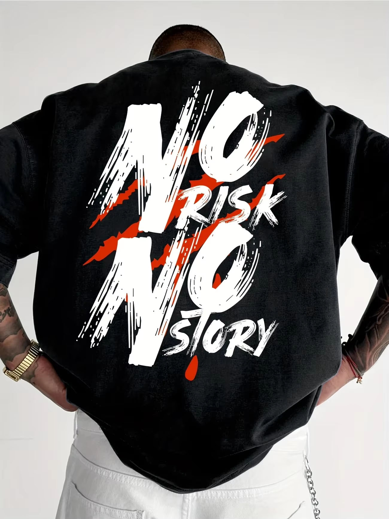 No Risk No Story DTG Performance Tee