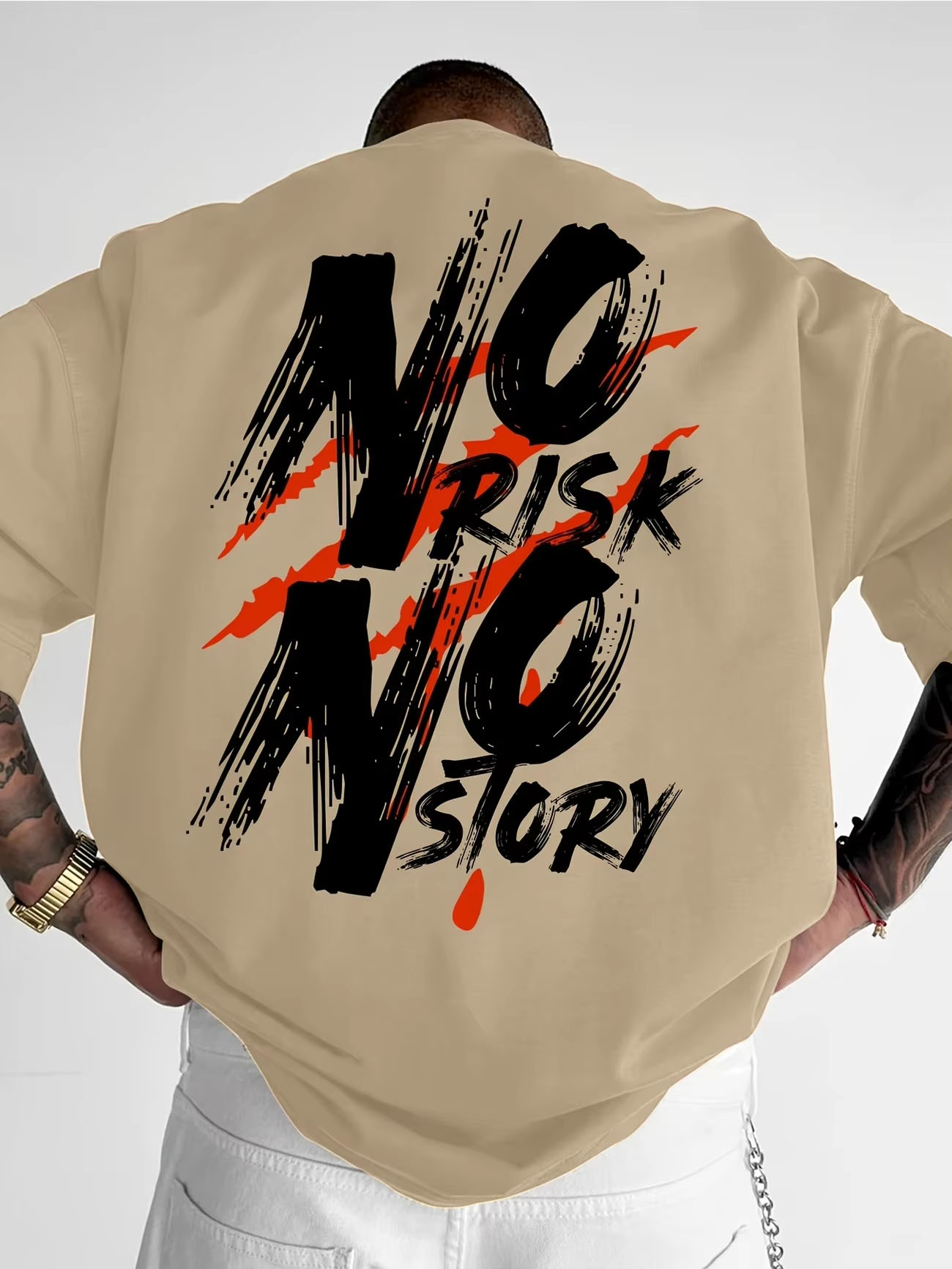 No Risk No Story DTG Performance Tee