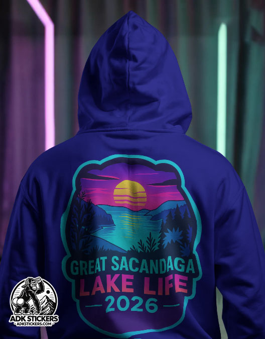 Great Sacandaga Lake Life Hoodie 2026 – Hadley Overlook Hoodie
