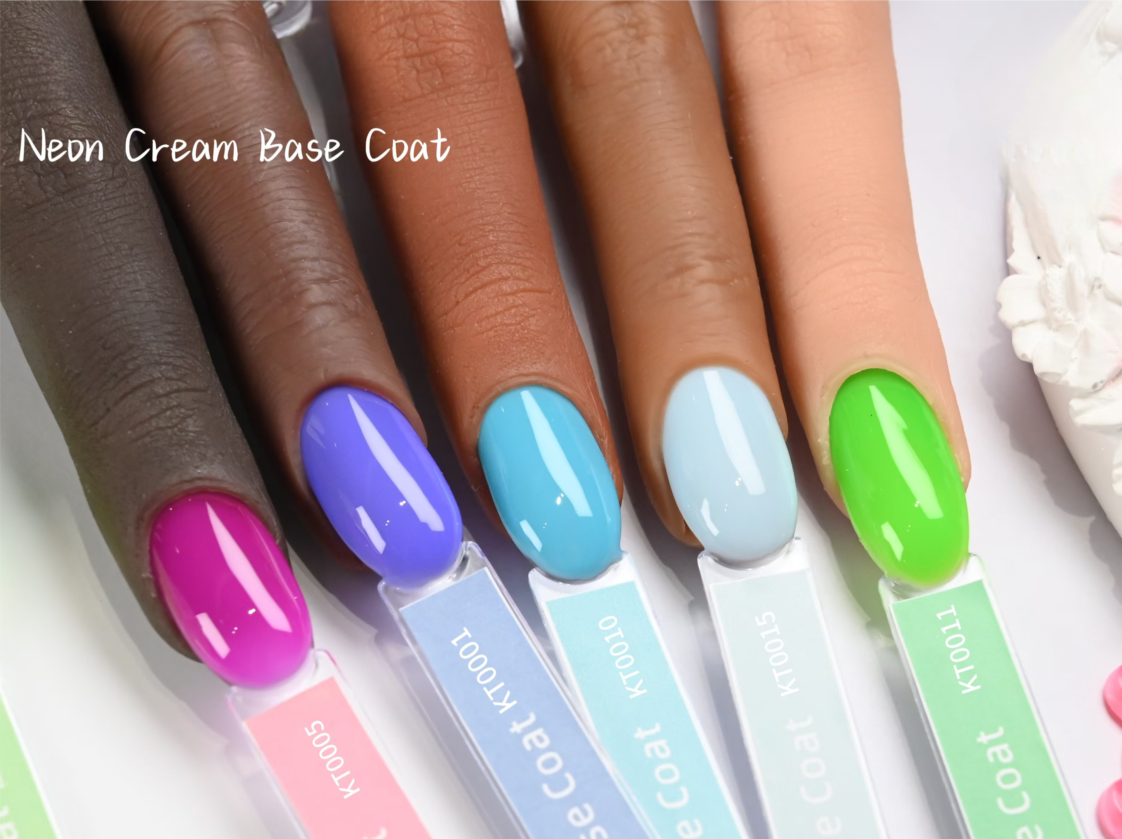 Neon Cream Base Coat
