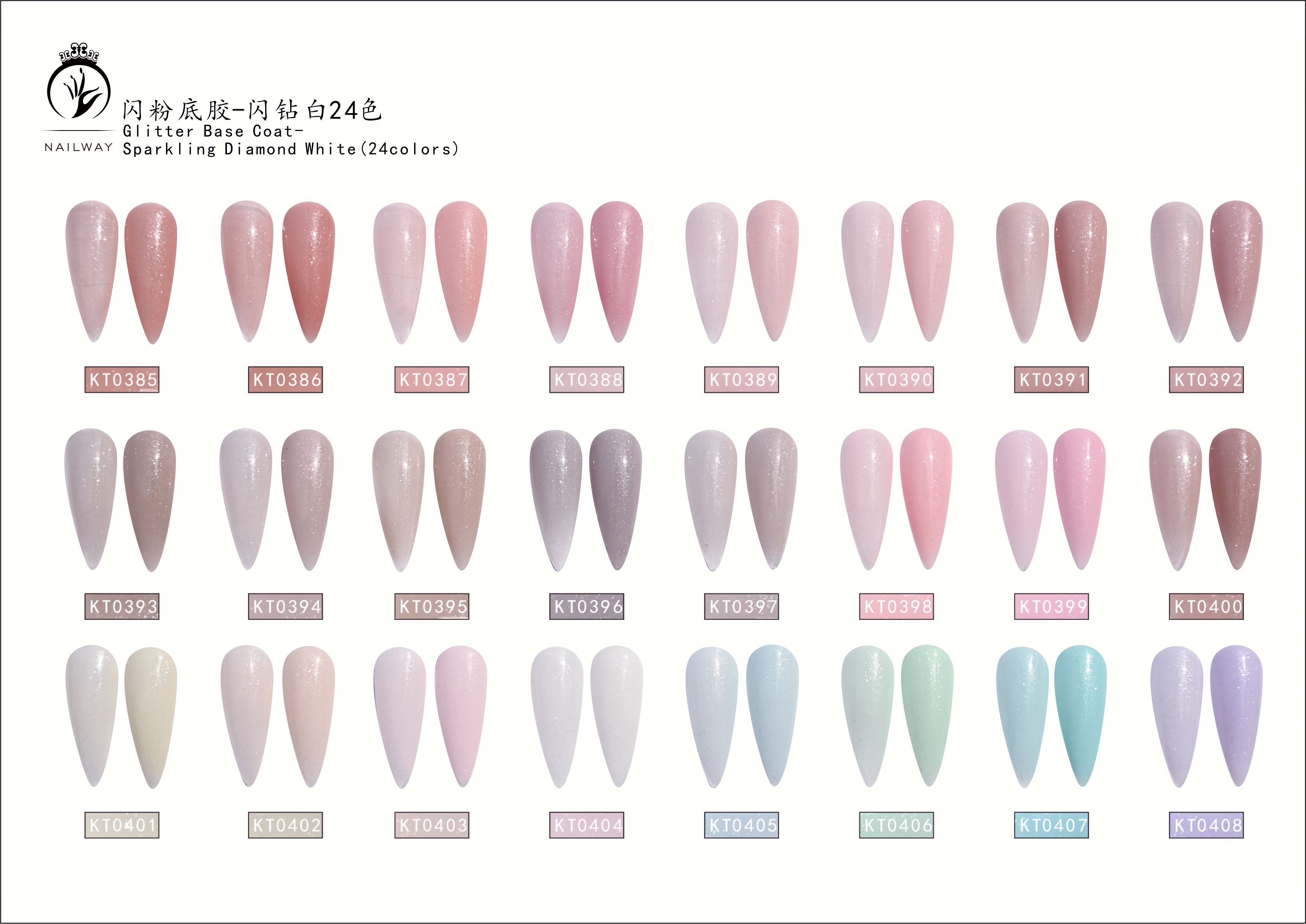 Glitter Base Coat Collection