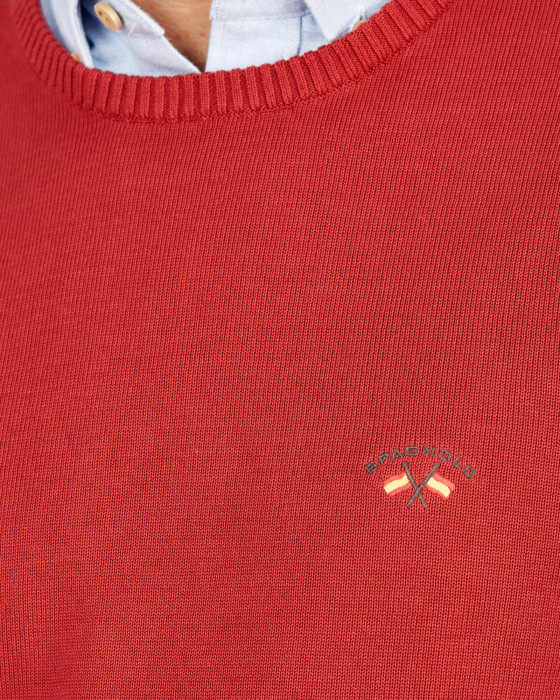 JERSEY CUELLO CAJA BÁSICO BURDEOS