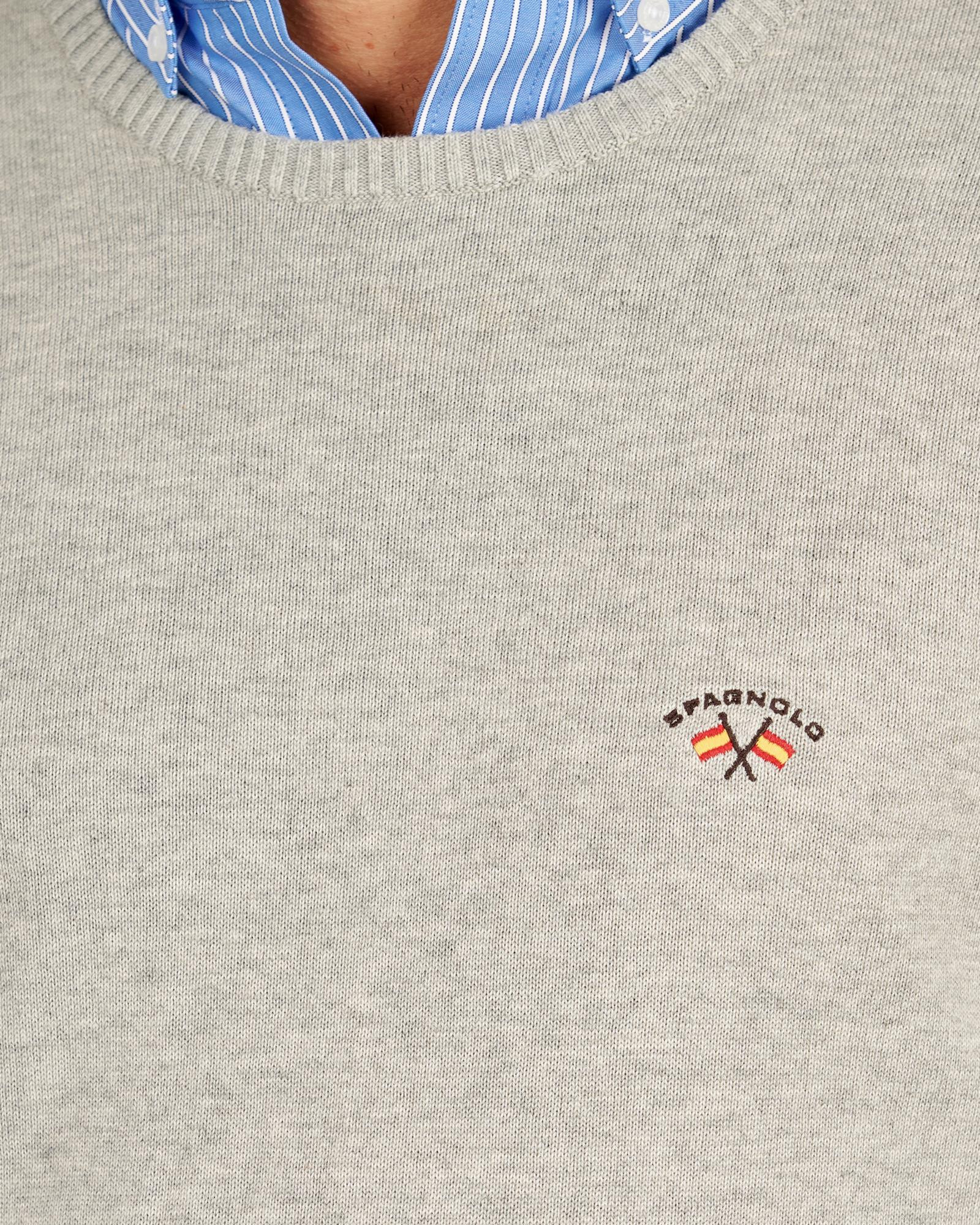 JERSEY CUELLO CAJA BÁSICO GRIS