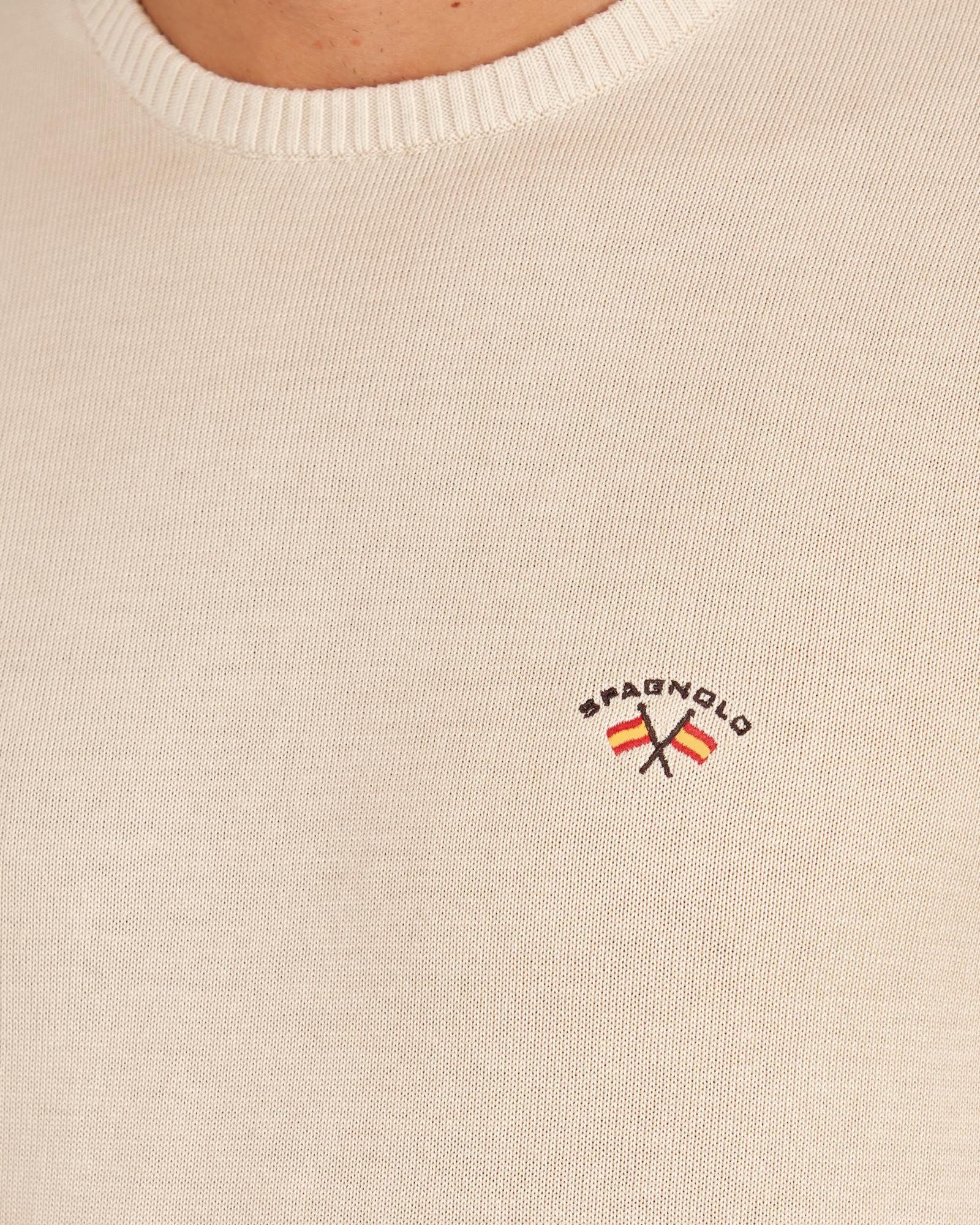 JERSEY CUELLO CAJA BÁSICO BEIGE