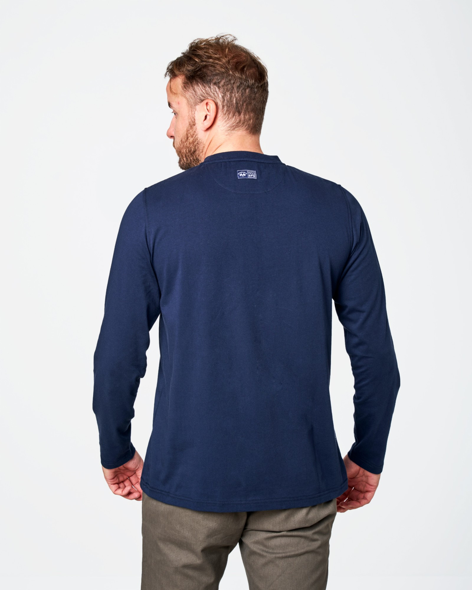 CAMISETA MANGA LARGA ORIGINAL 1933 AZUL MARINO