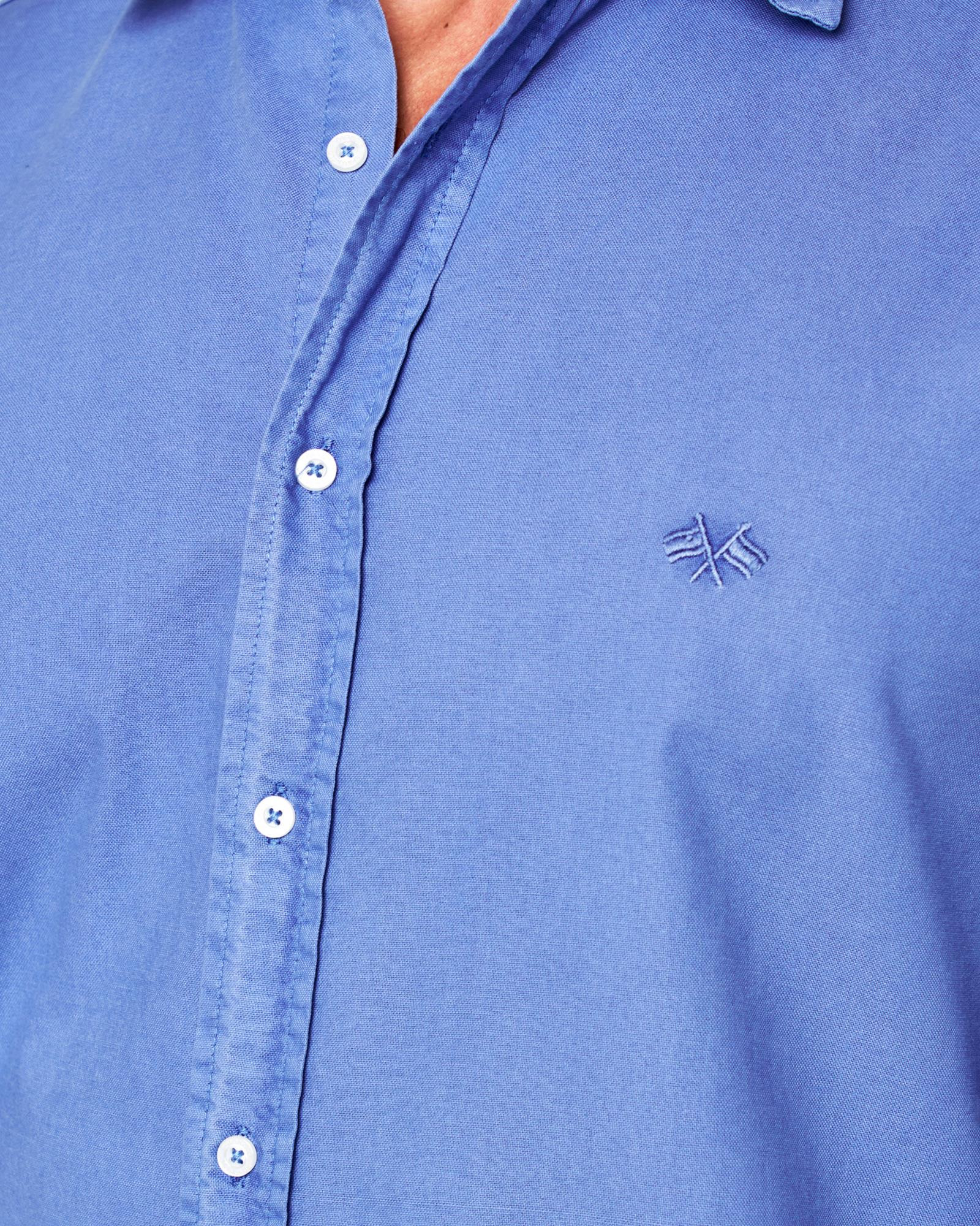 CAMISA OXFORD AZUL