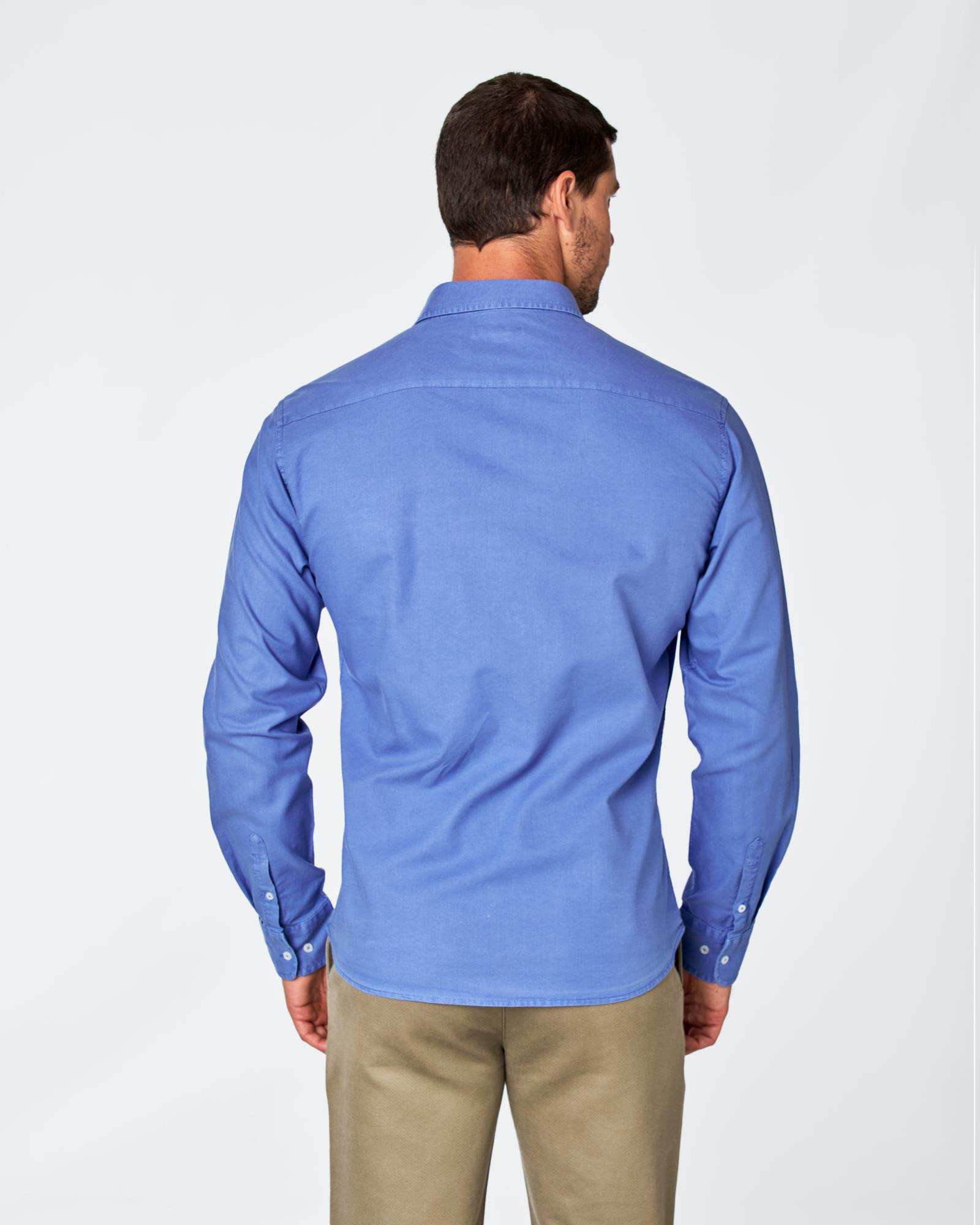 CAMISA OXFORD AZUL