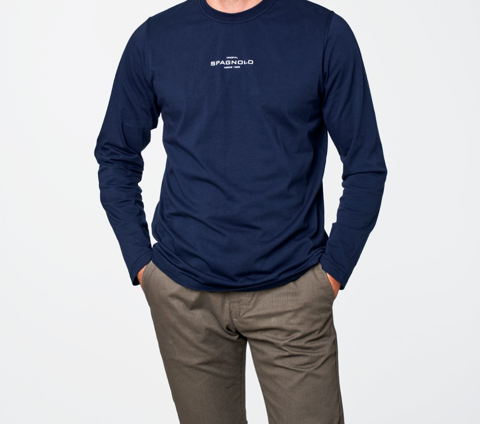 CAMISETA MANGA LARGA ORIGINAL 1933 AZUL MARINO