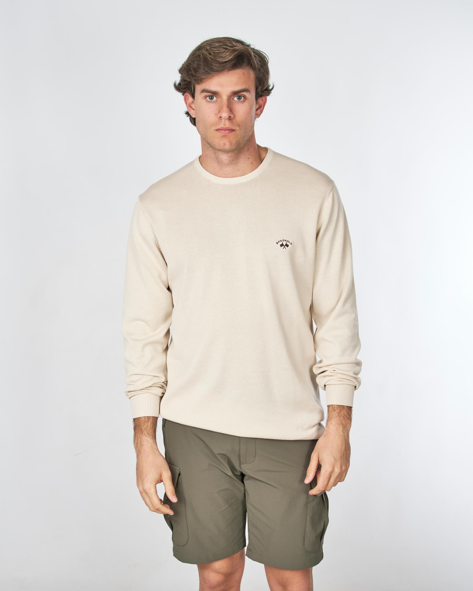 JERSEY CUELLO CAJA BEIGE