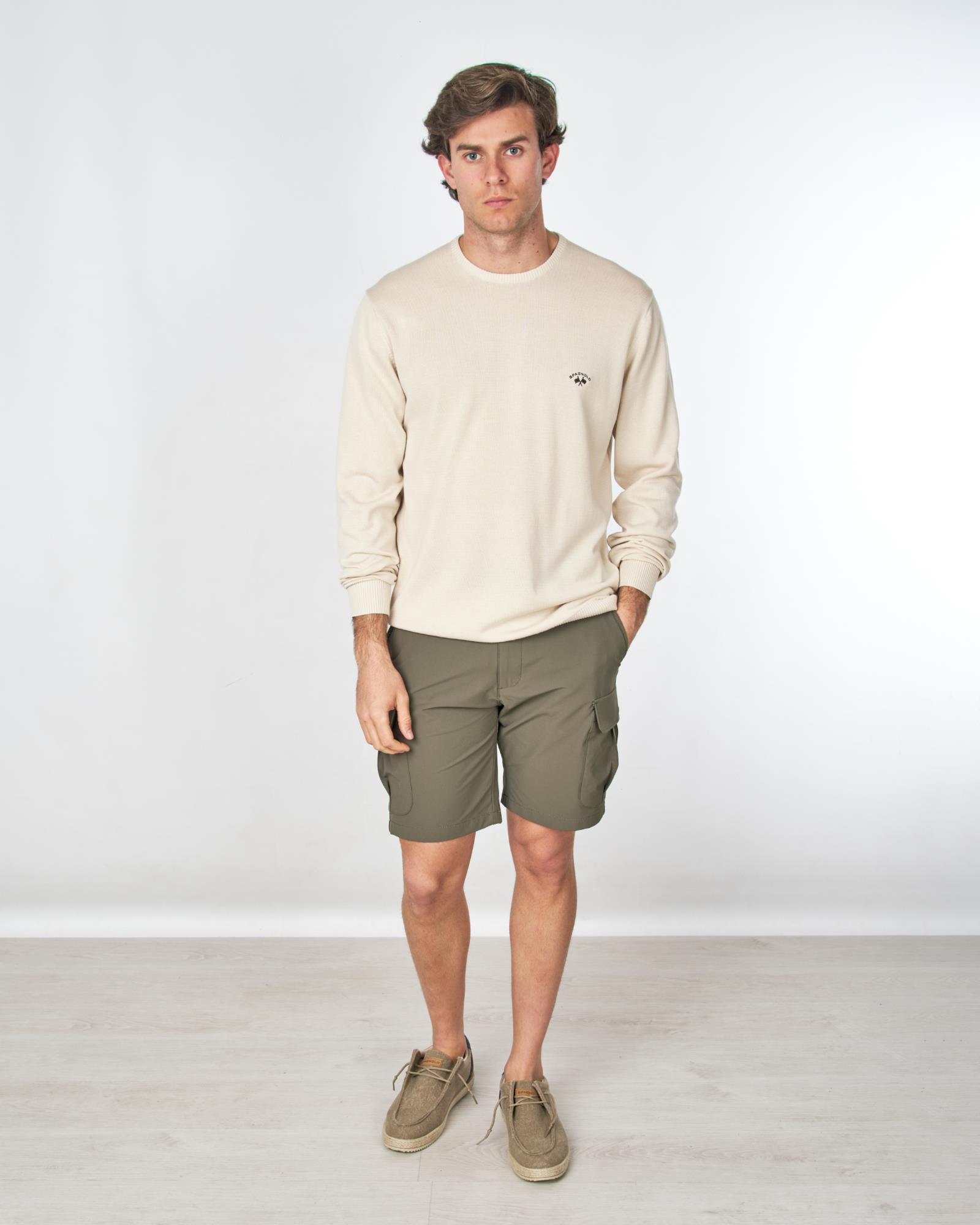 JERSEY CUELLO CAJA BEIGE