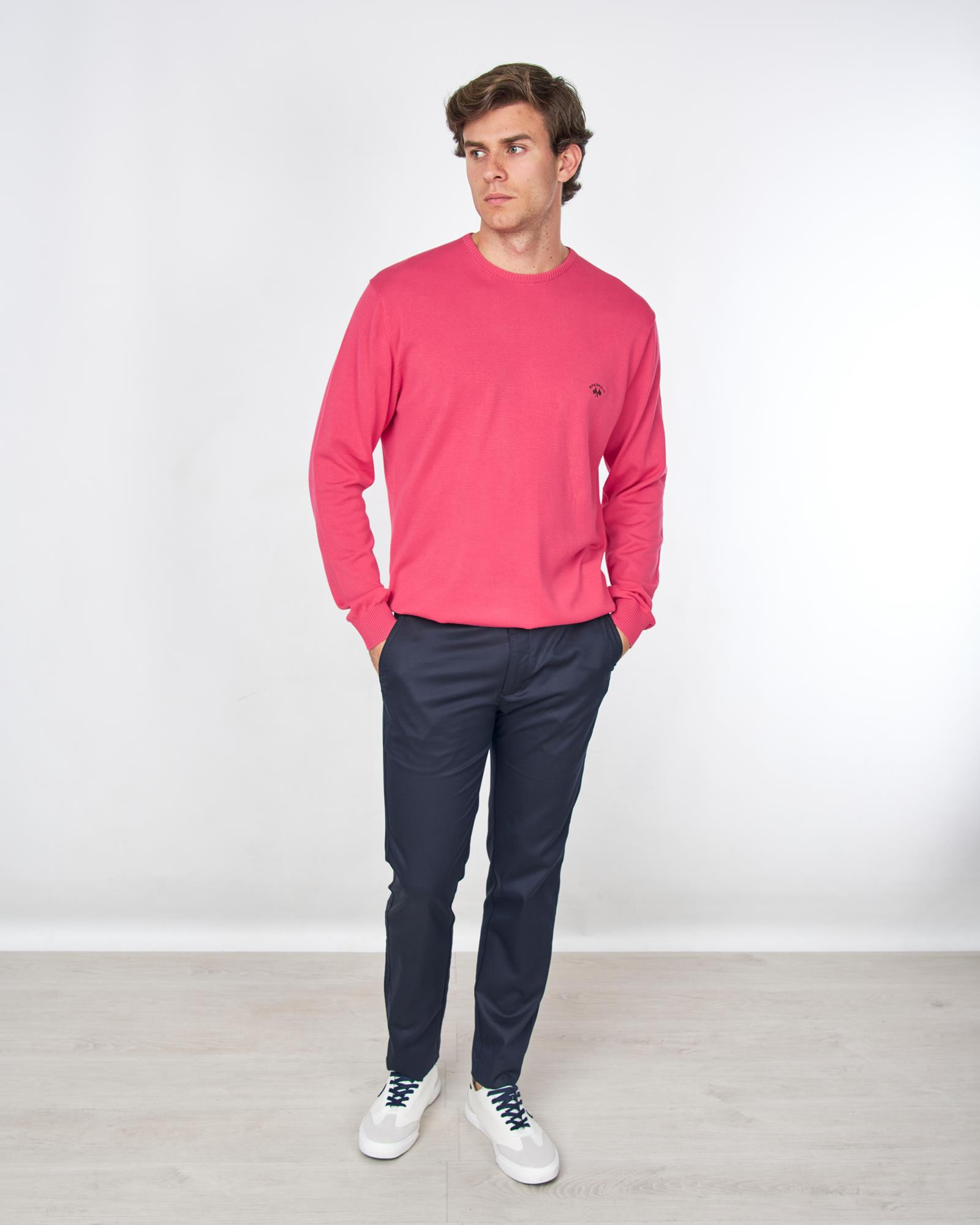 JERSEY CUELLO CAJA FUCSIA