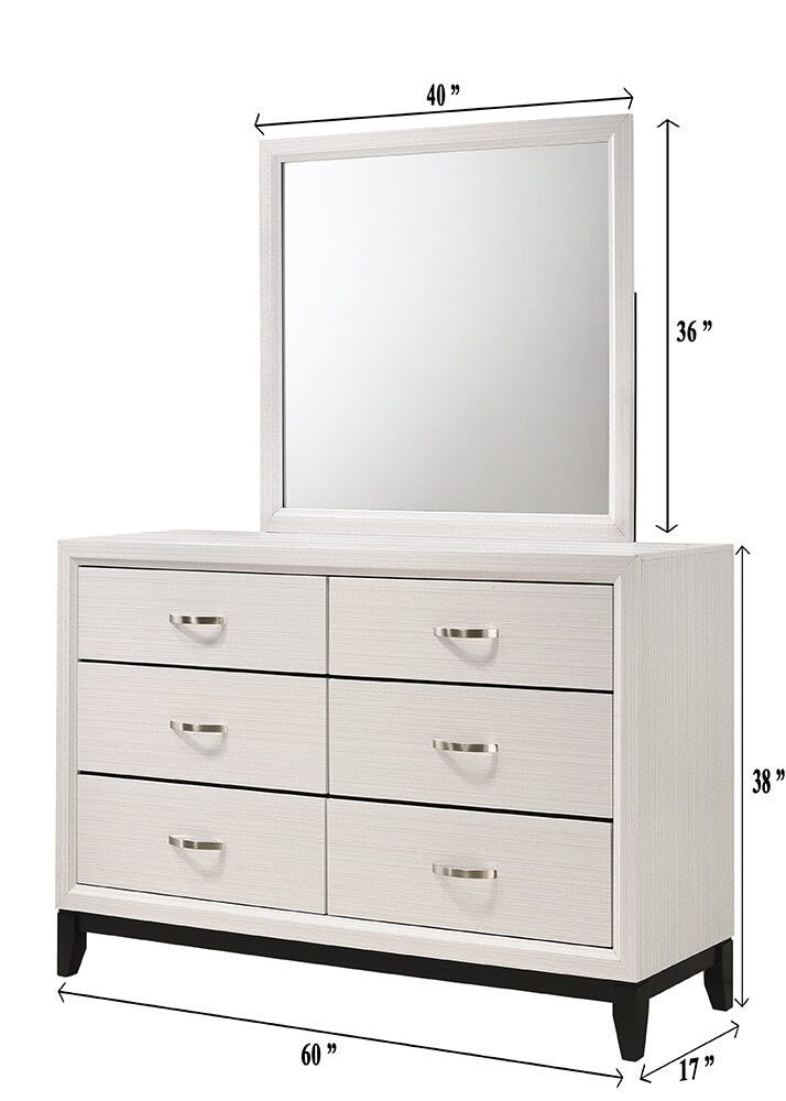 Ackerson Chalk Queen Bedroom Set