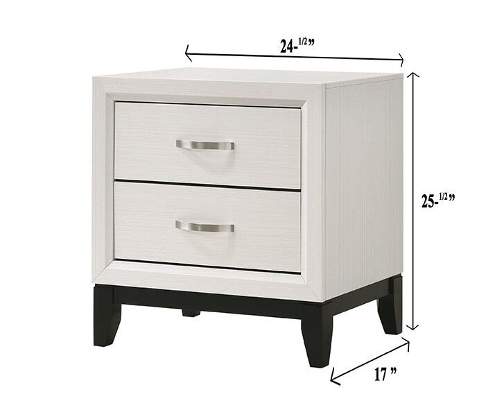 Ackerson Chalk Queen Bedroom Set