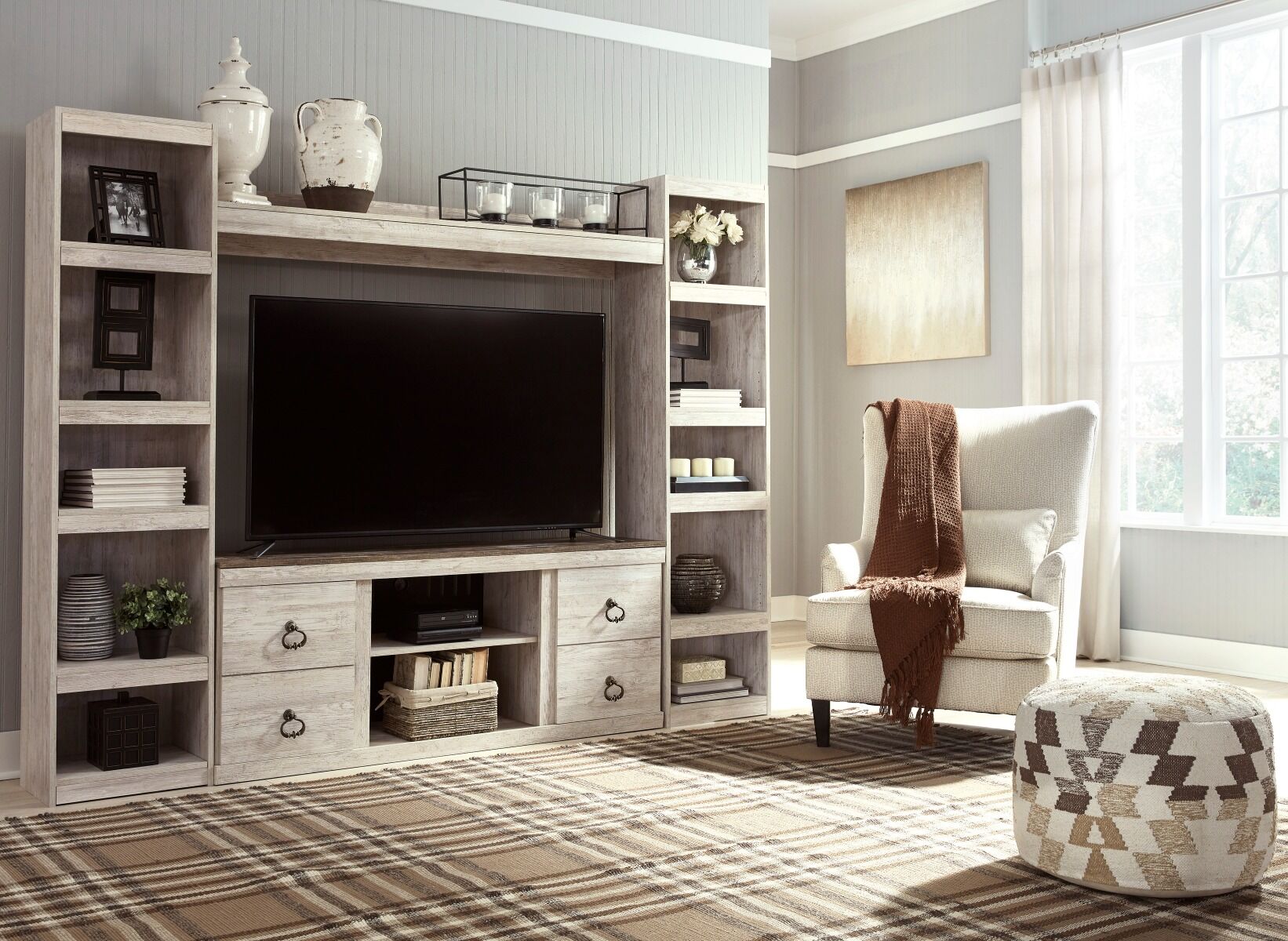 4 Pc. Willowton TV Stand Unit