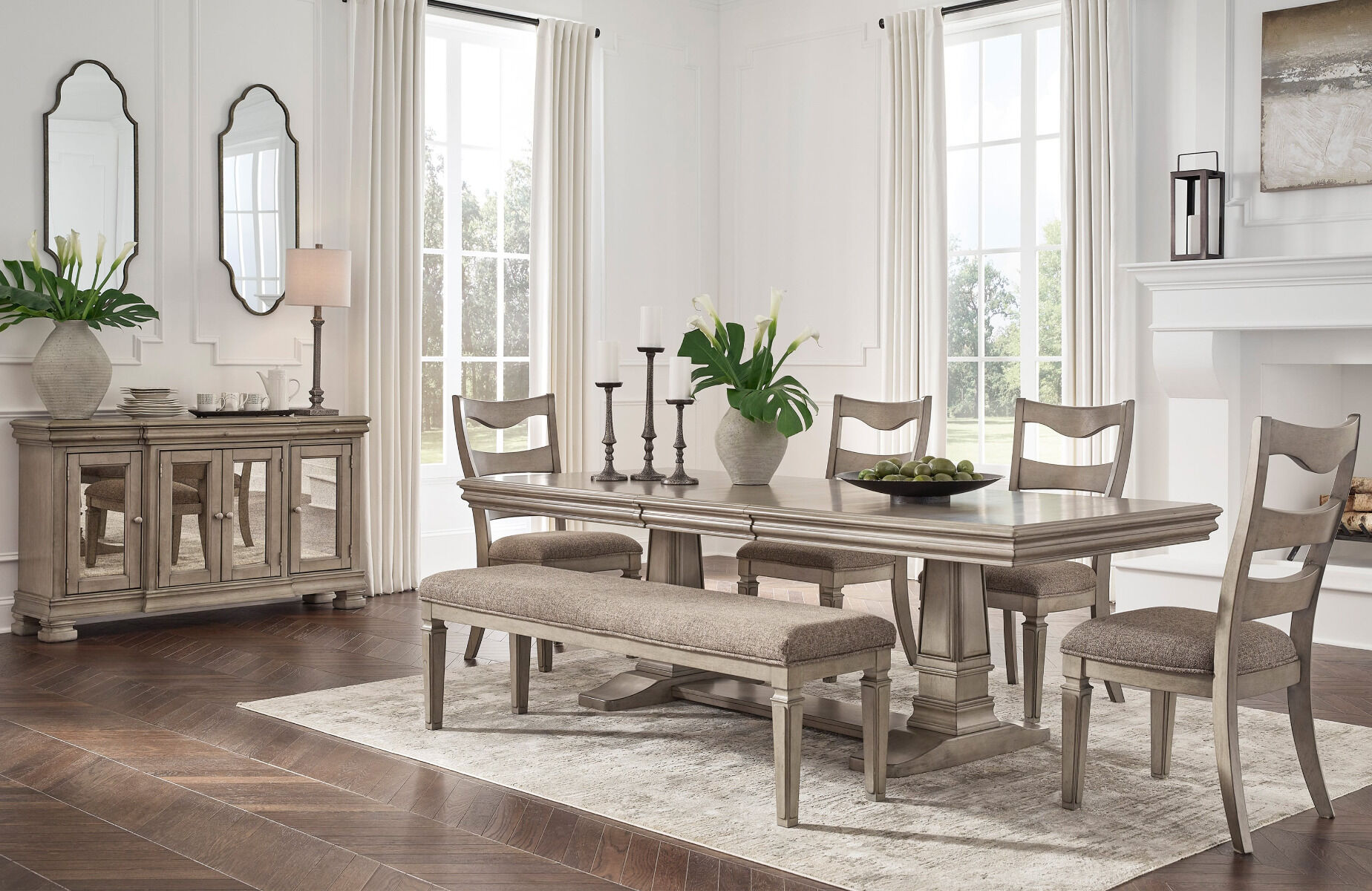 Lexorne Formal Dining Room Set