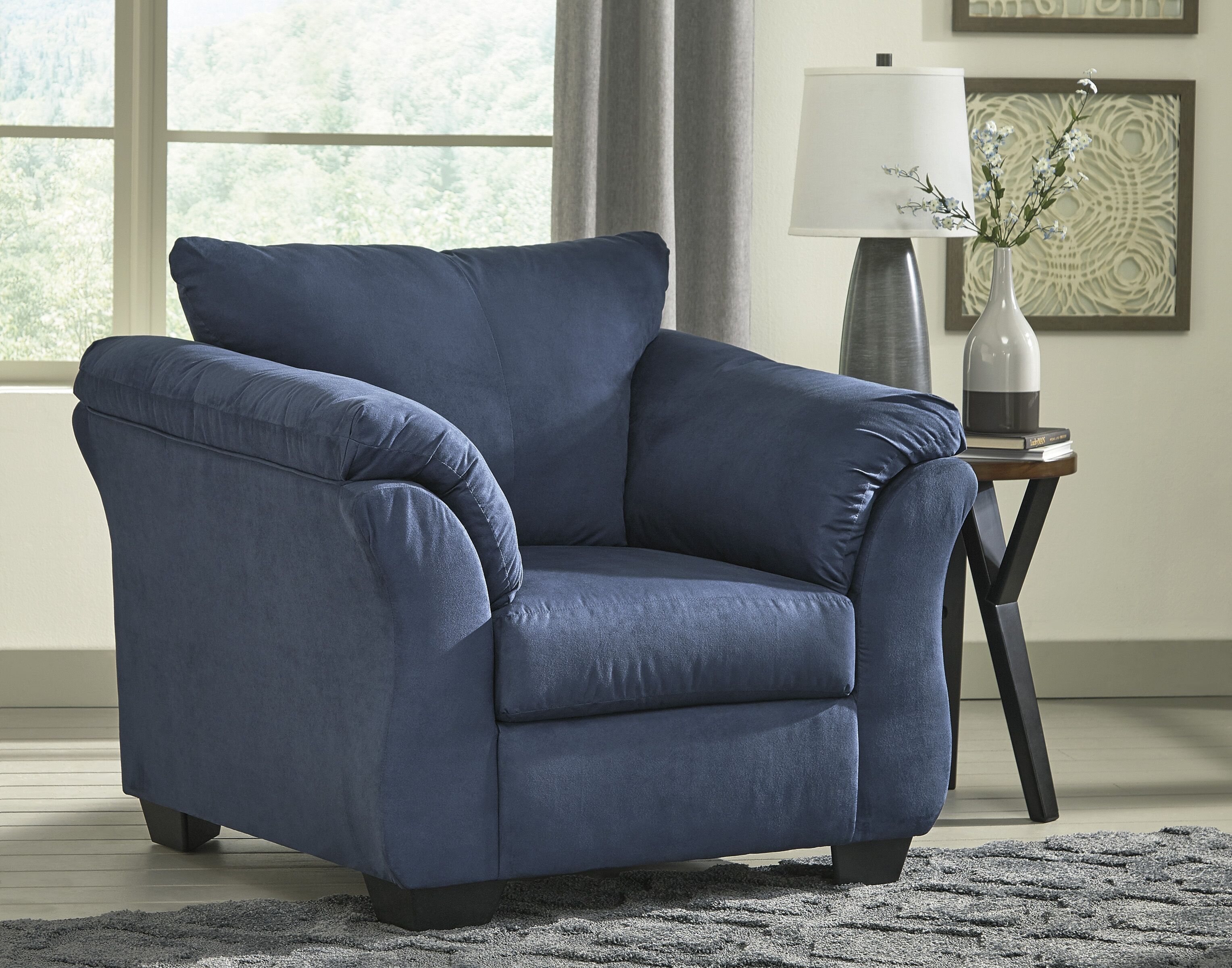 Darcy Blue Sofa & Loveseat Set - 2 Pc.