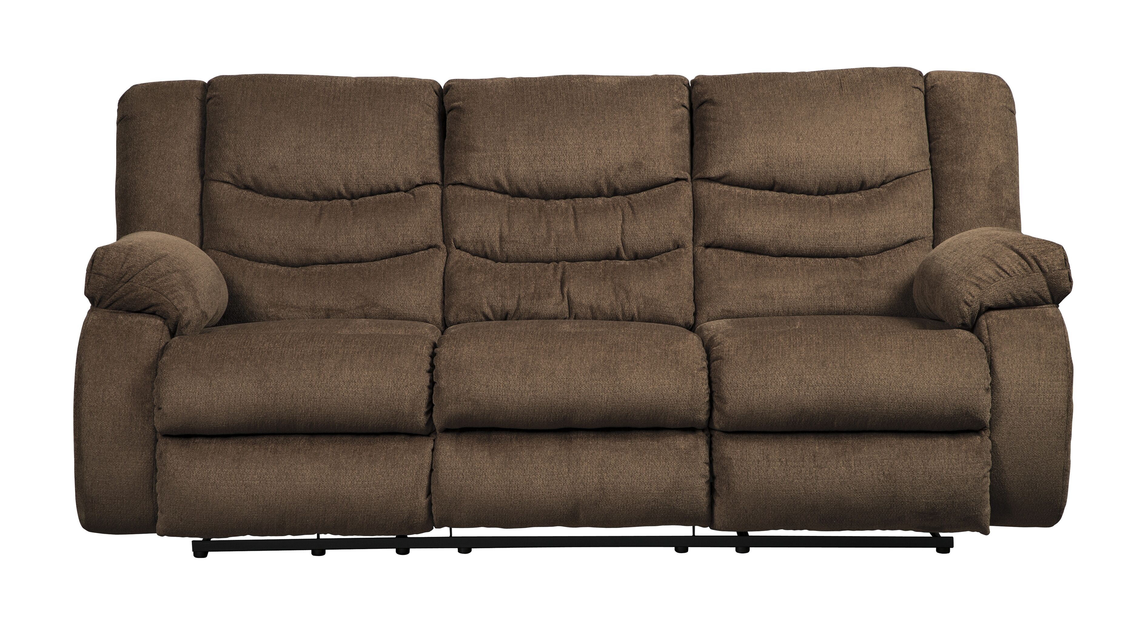 2 Pc. Tulen Chocolate Recliner Sofa & Loveseat Set