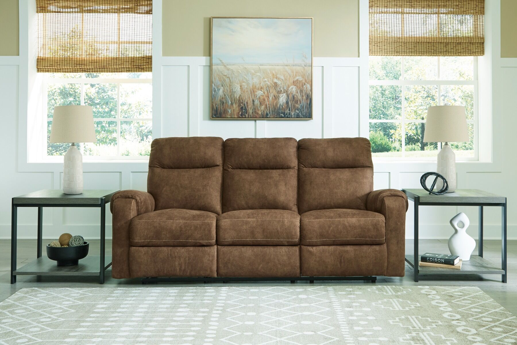 Edenwold Brindle Sofa and Loveseat Set