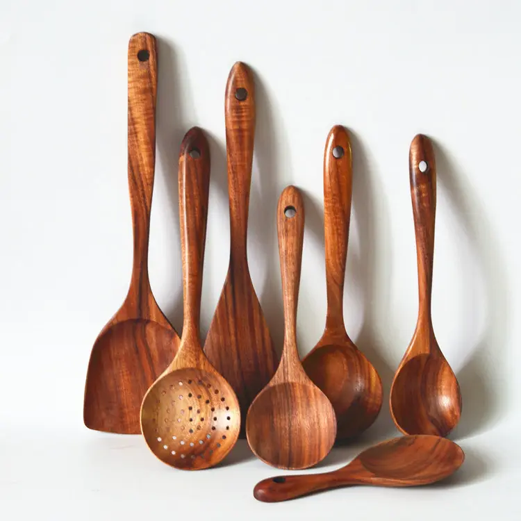Wooden Kitchen Utensil Set