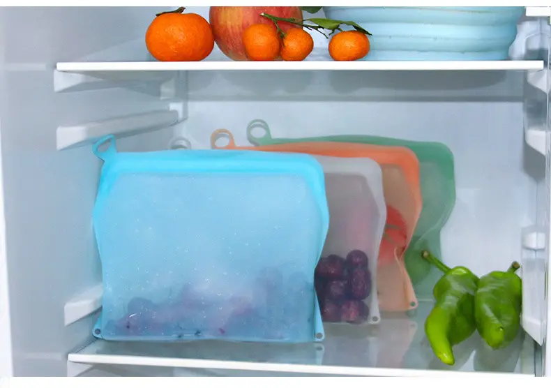 Reusable Silicone Food Storage Bags