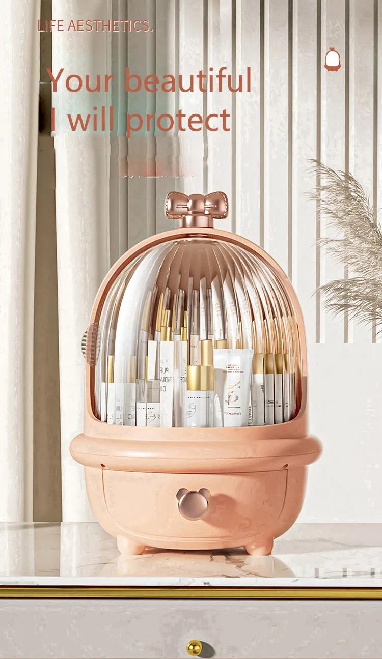 Rotating Makeup Organizer