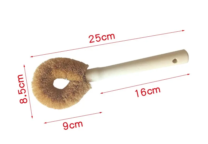 Wooden Handle Scrubbing Brush