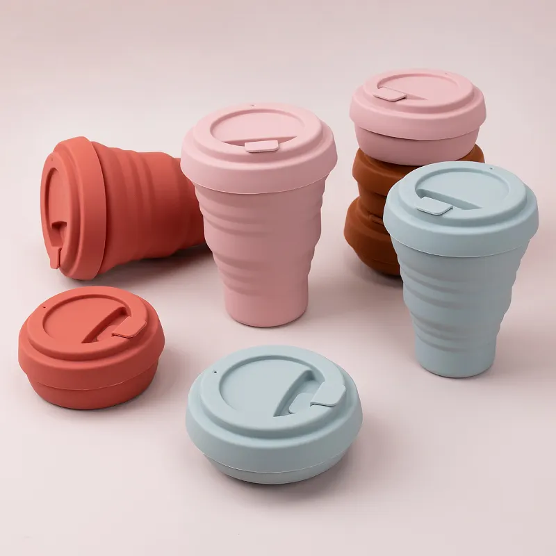Collapsible Silicone Cups