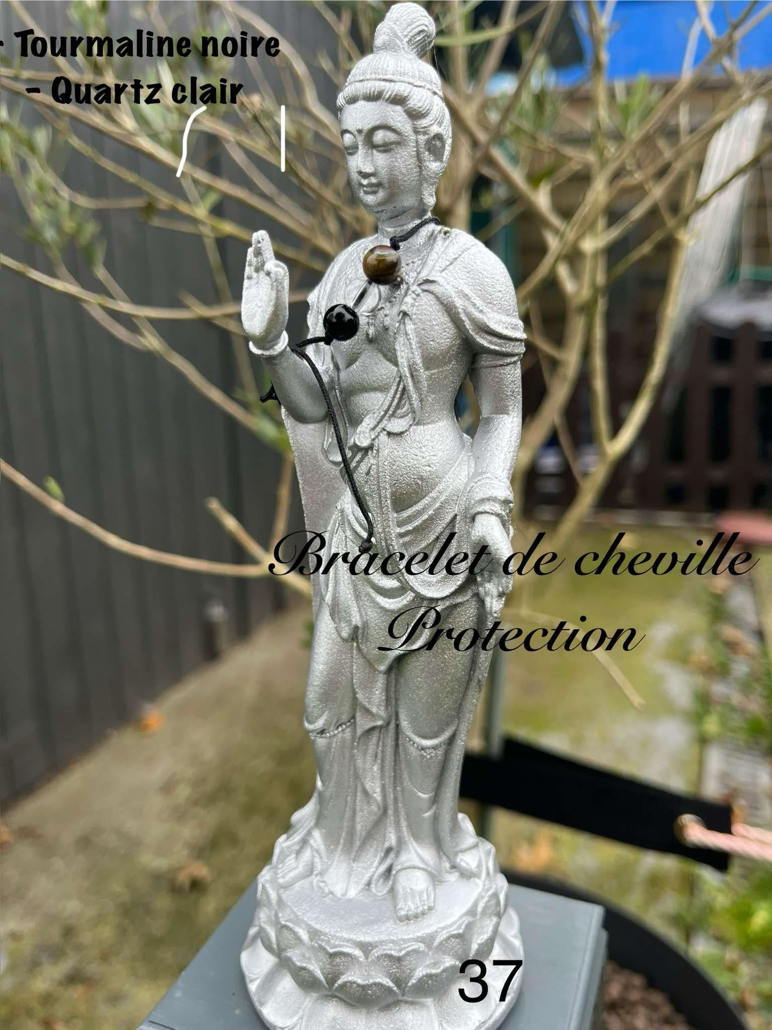 Buddha Statue with Bracelet
