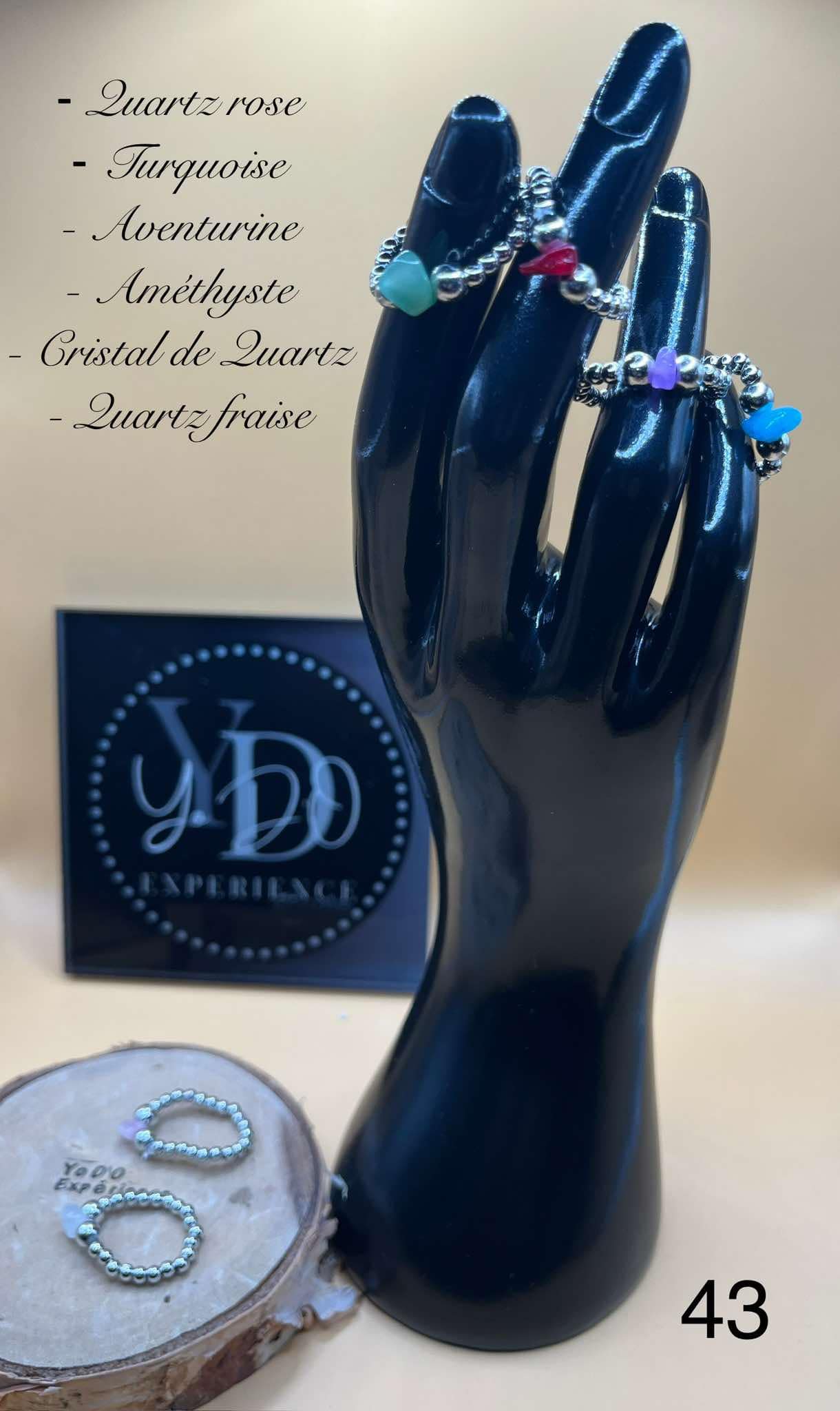 Handcrafted Gemstone Rings