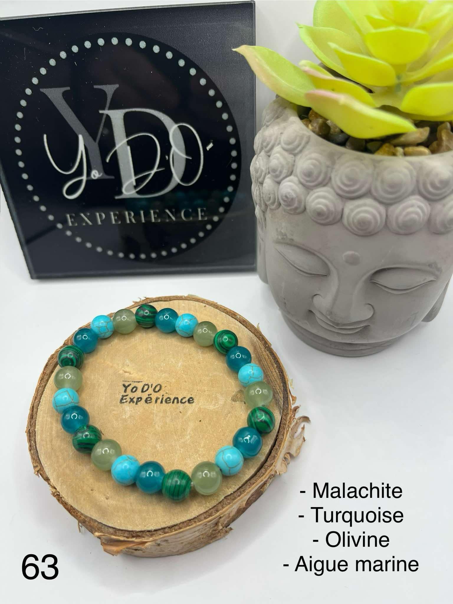 Gemstone Bead Bracelet