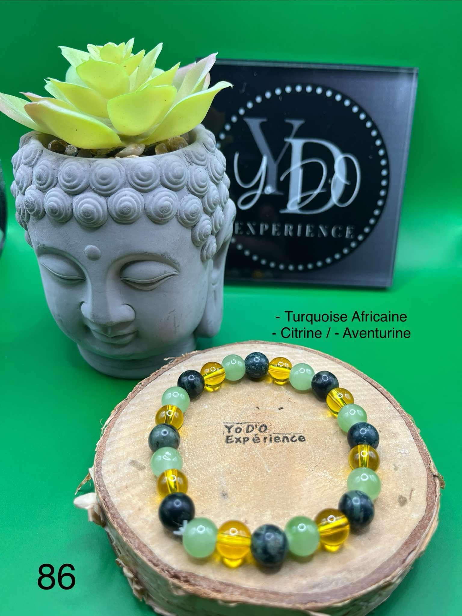 Gemstone Bead Bracelet