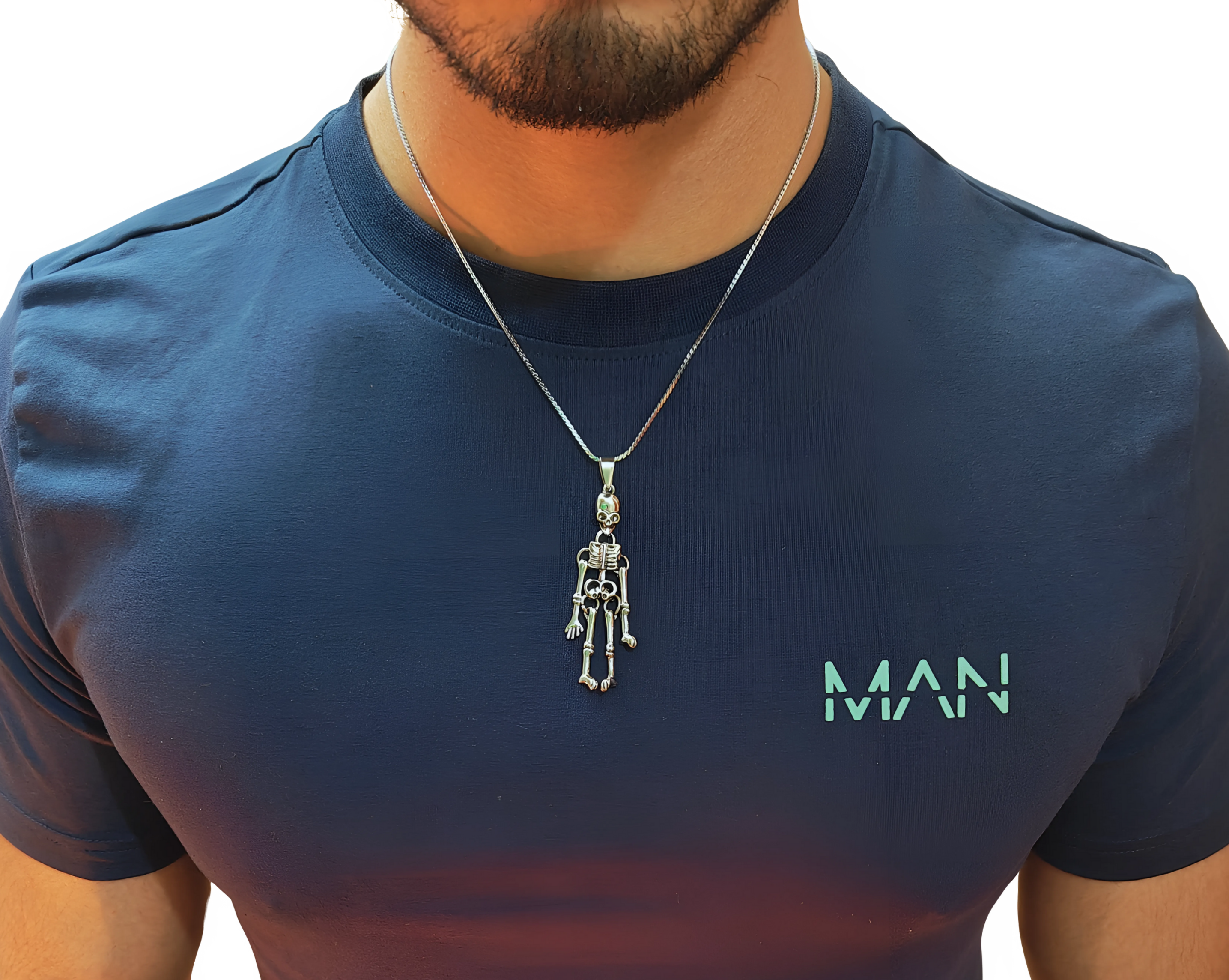 Skeleton Retro Pendant