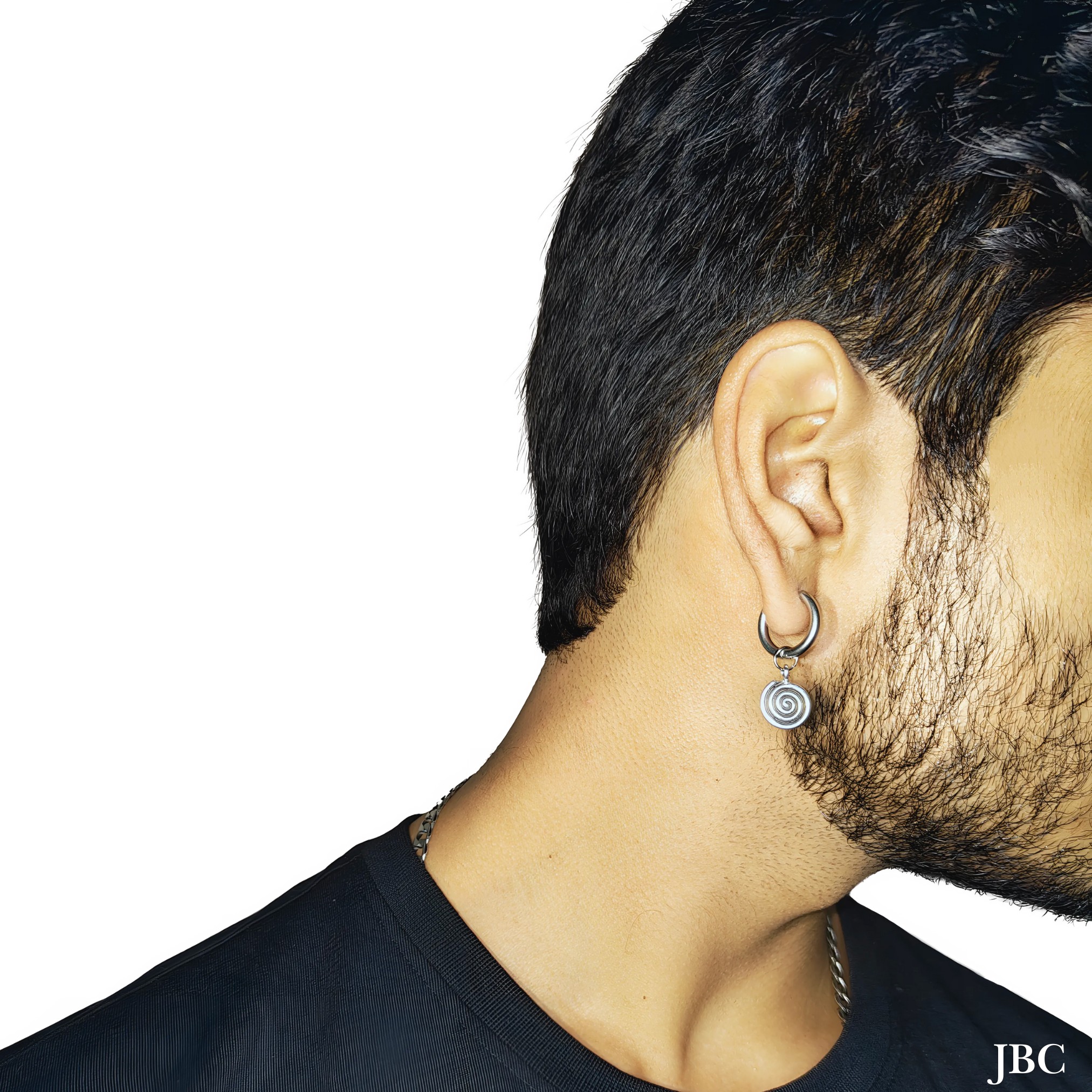 Spiral Hoop Earring