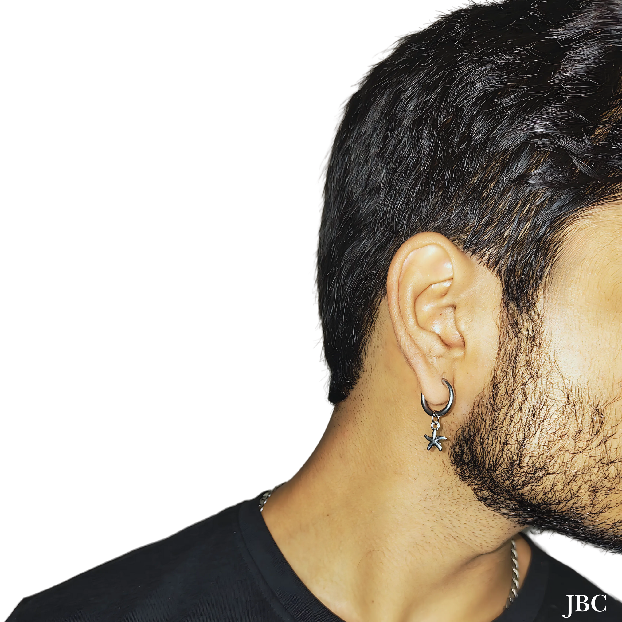 Starfish Hoop Earring