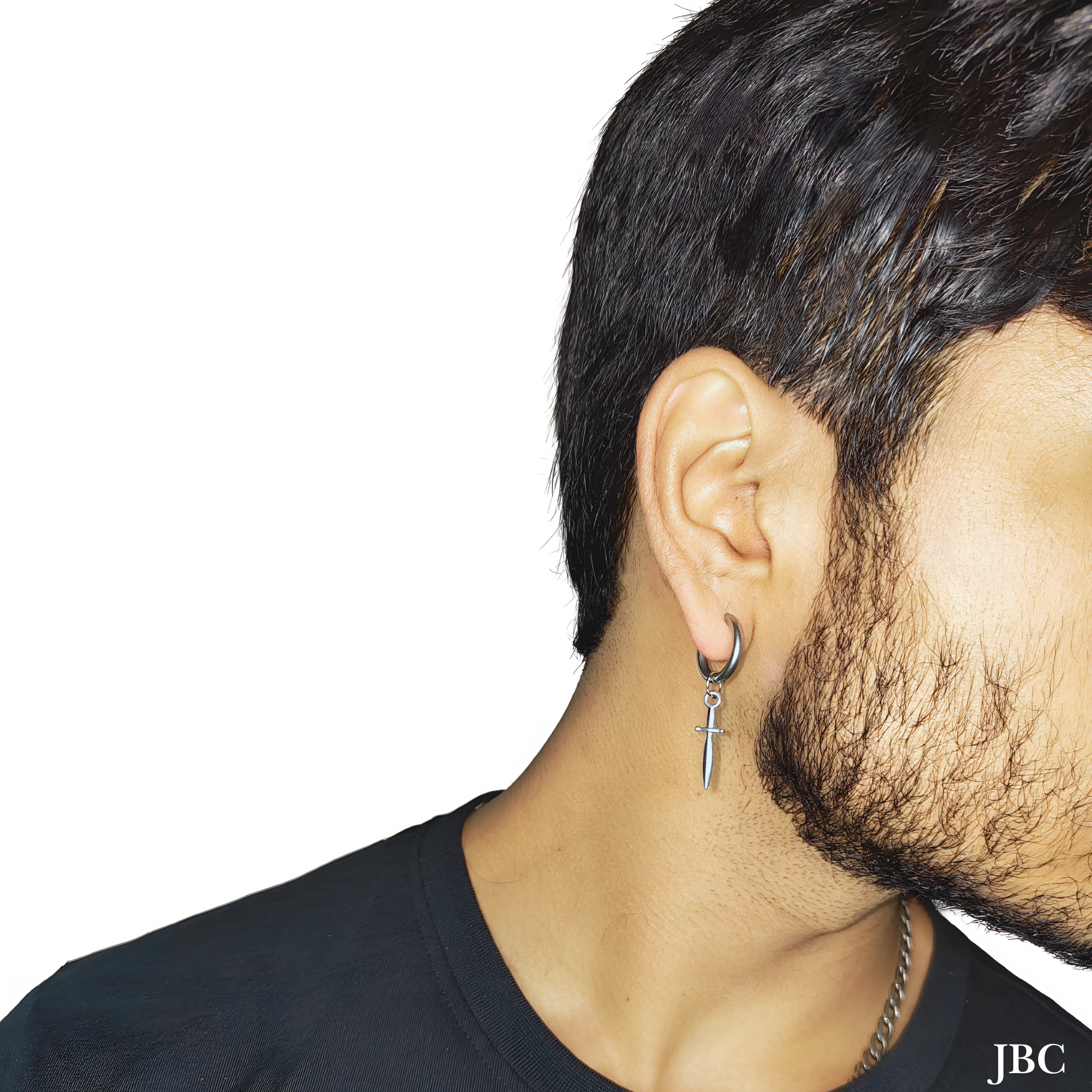 Sword Hoop Earring