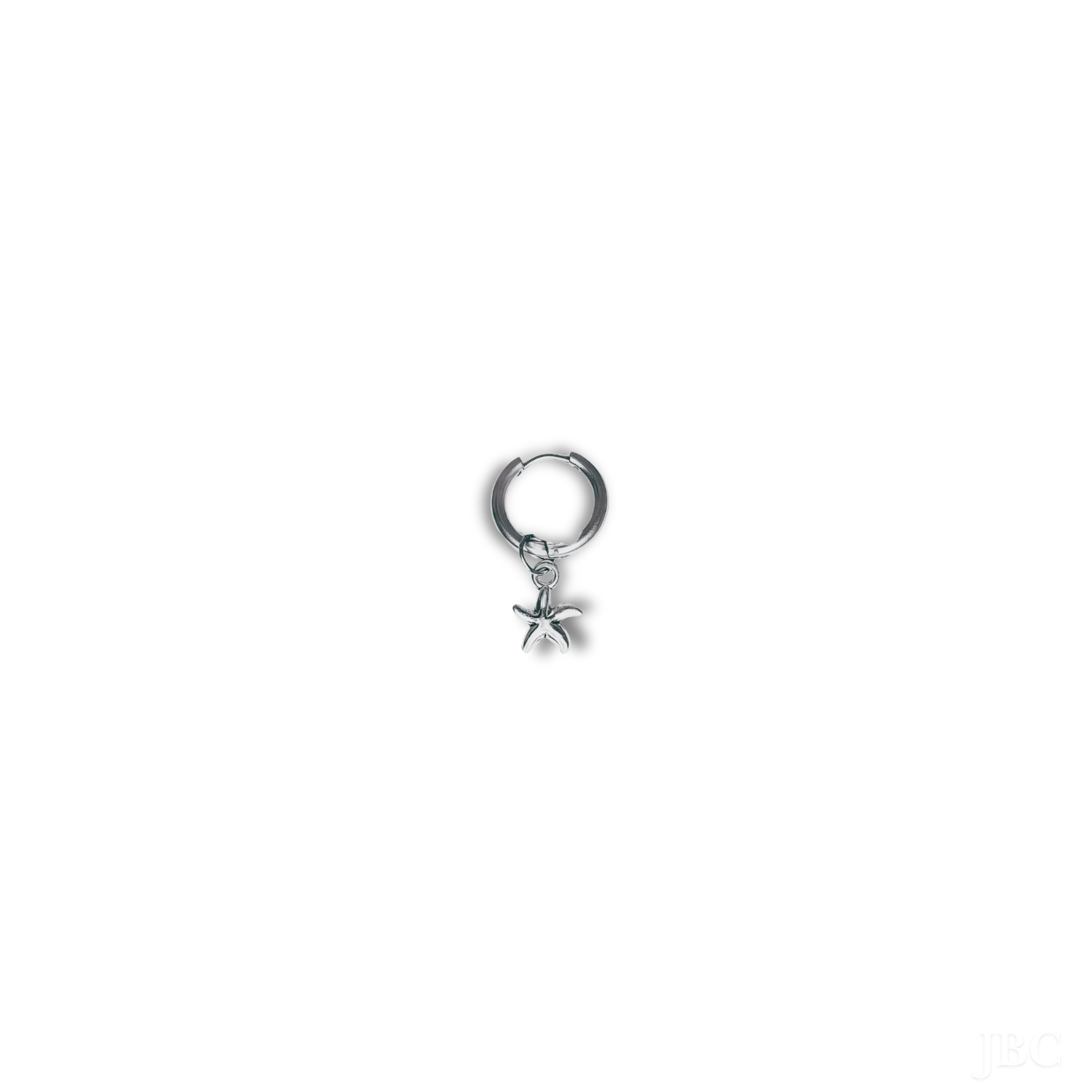 Starfish Hoop Earring