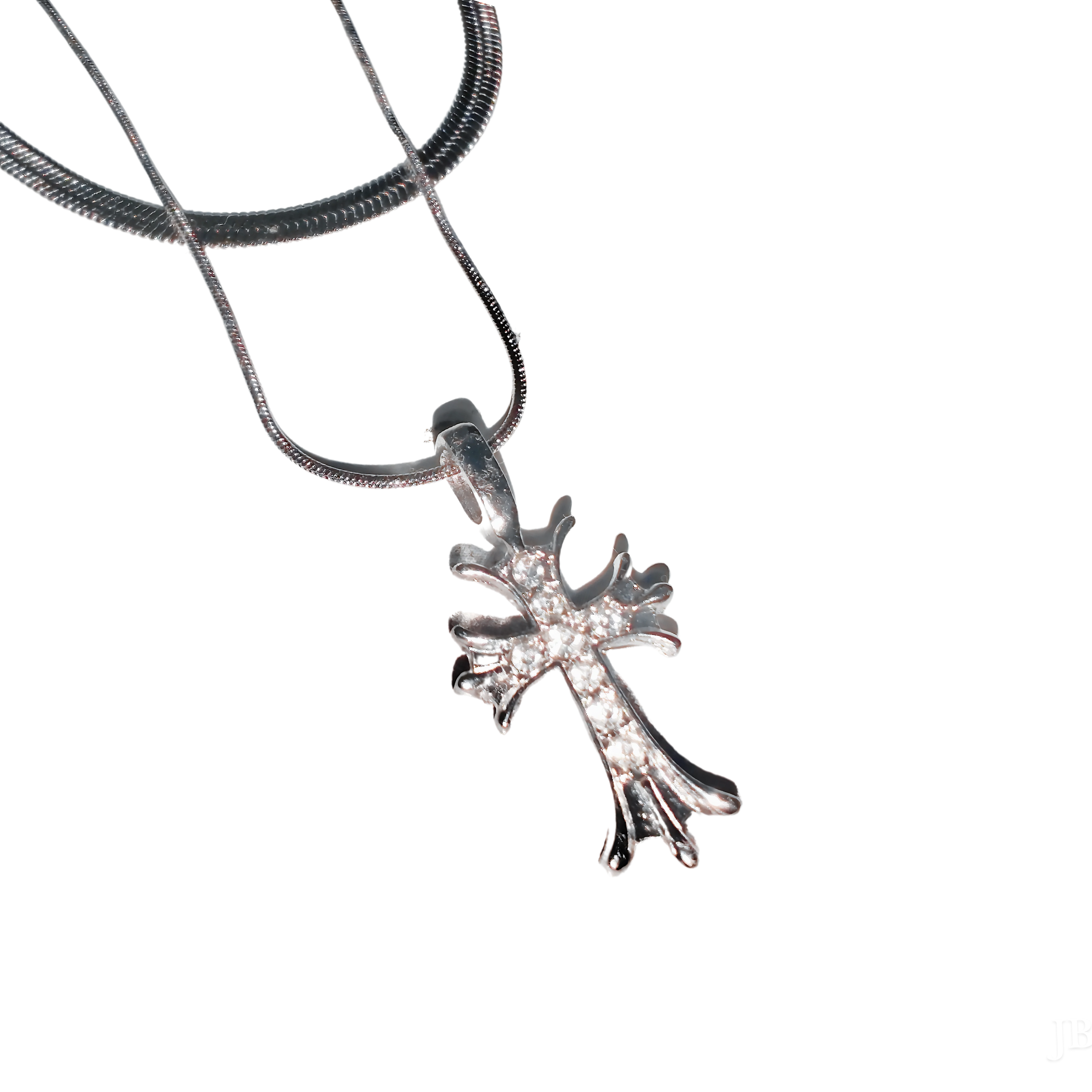 Layered Cross Pendant Necklace