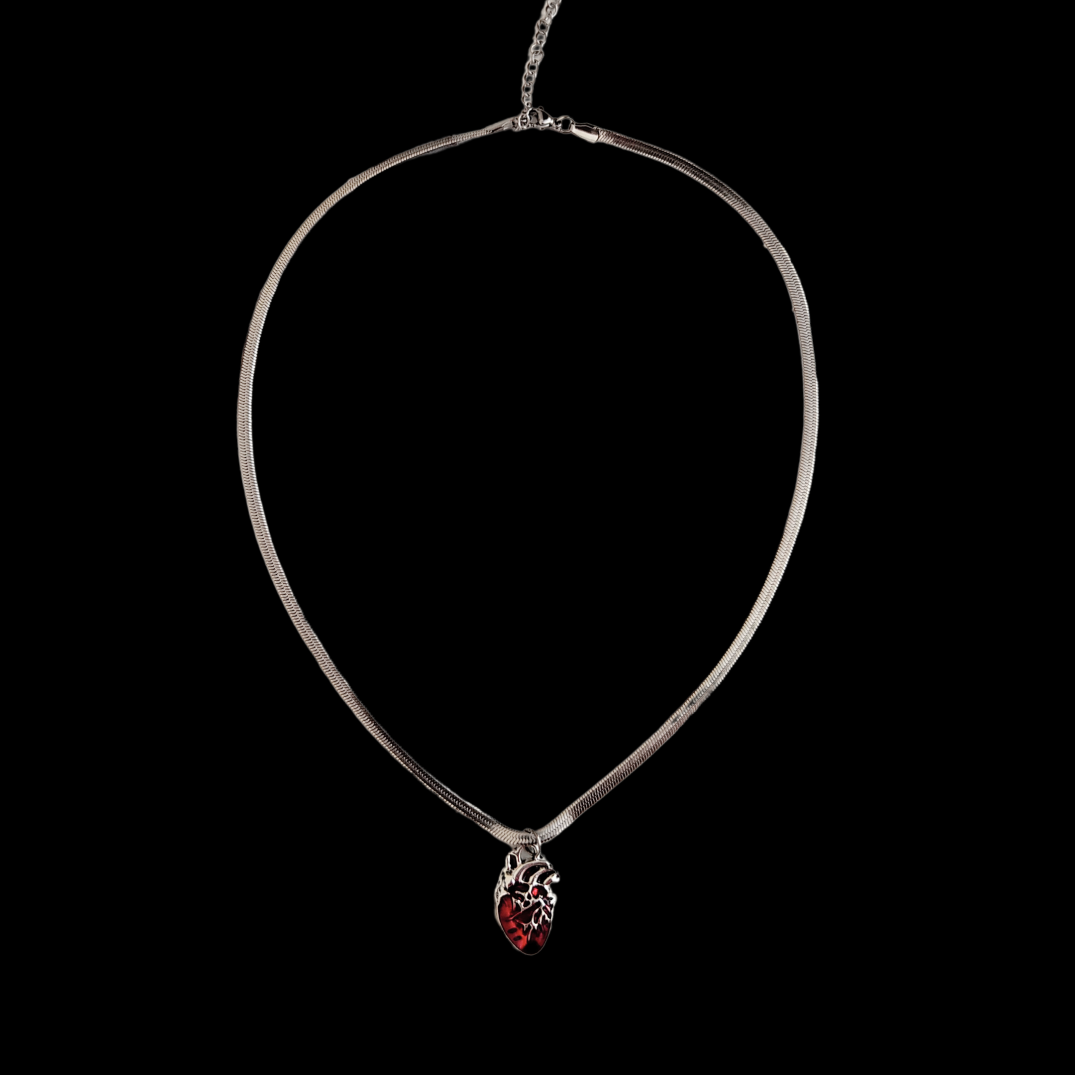 Red Heart Necklace