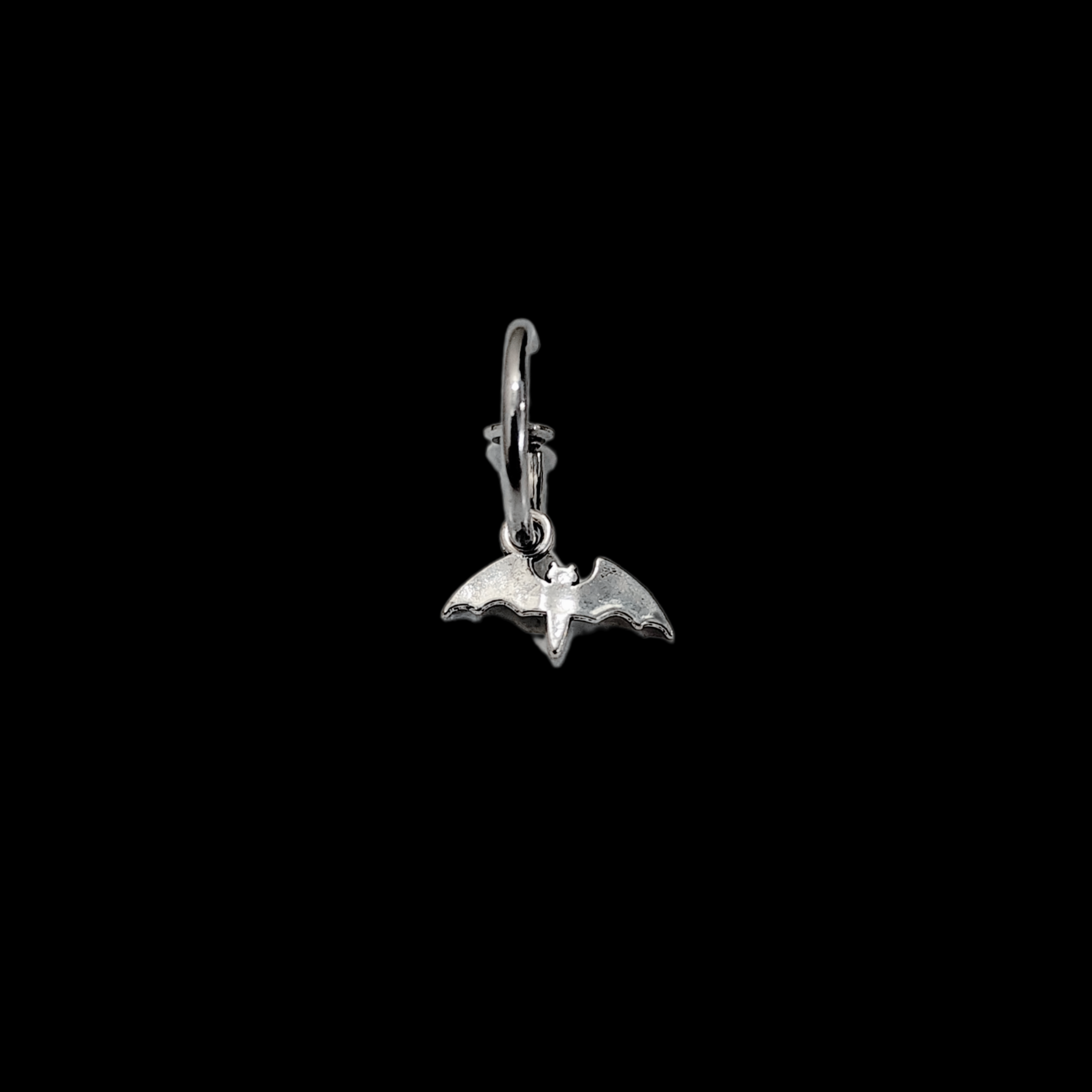 Batman Hoop Earring