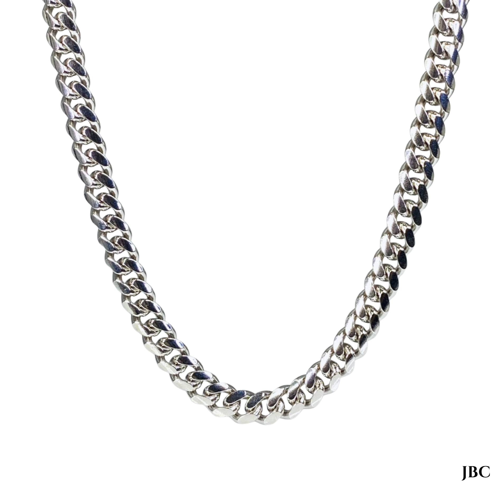 Silver Cuban Link Chain