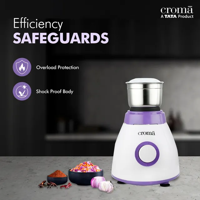 TATA Croma 500W Mixer Grinder
