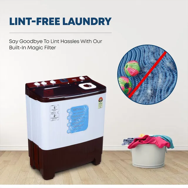 TATA Croma 8.5 KG Semi Automatic Washing Machine