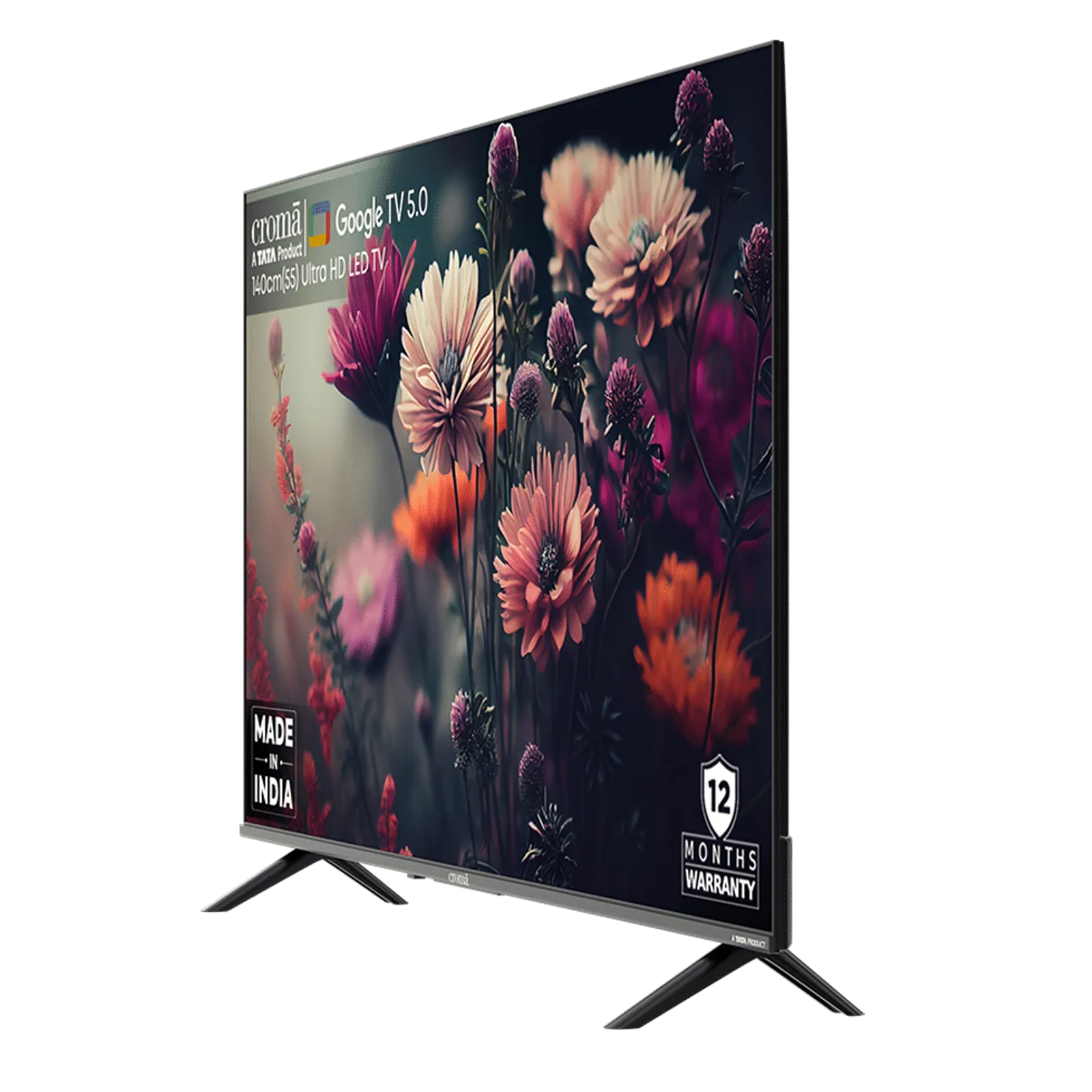 TATA Croma 55" 4K UHD Google LED TV