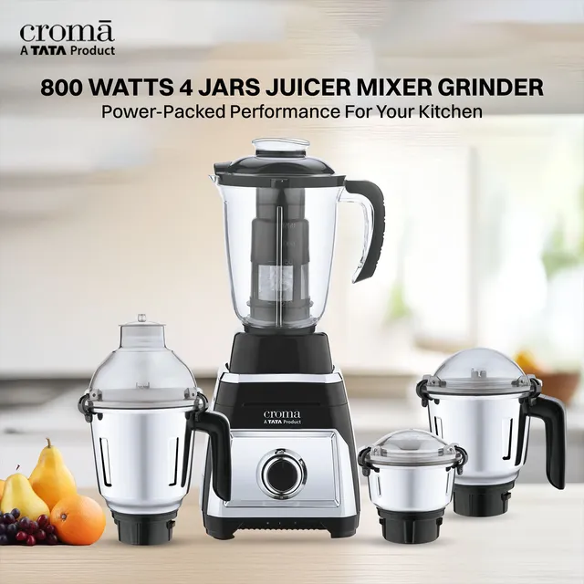 TATA Croma 800W Mixer Grinder