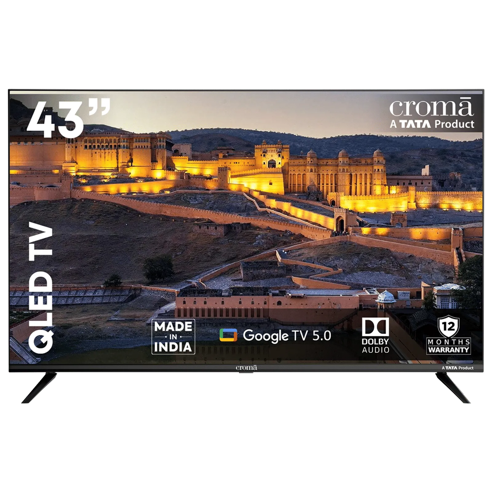 TATA Croma 43" 4K QLED Google TV